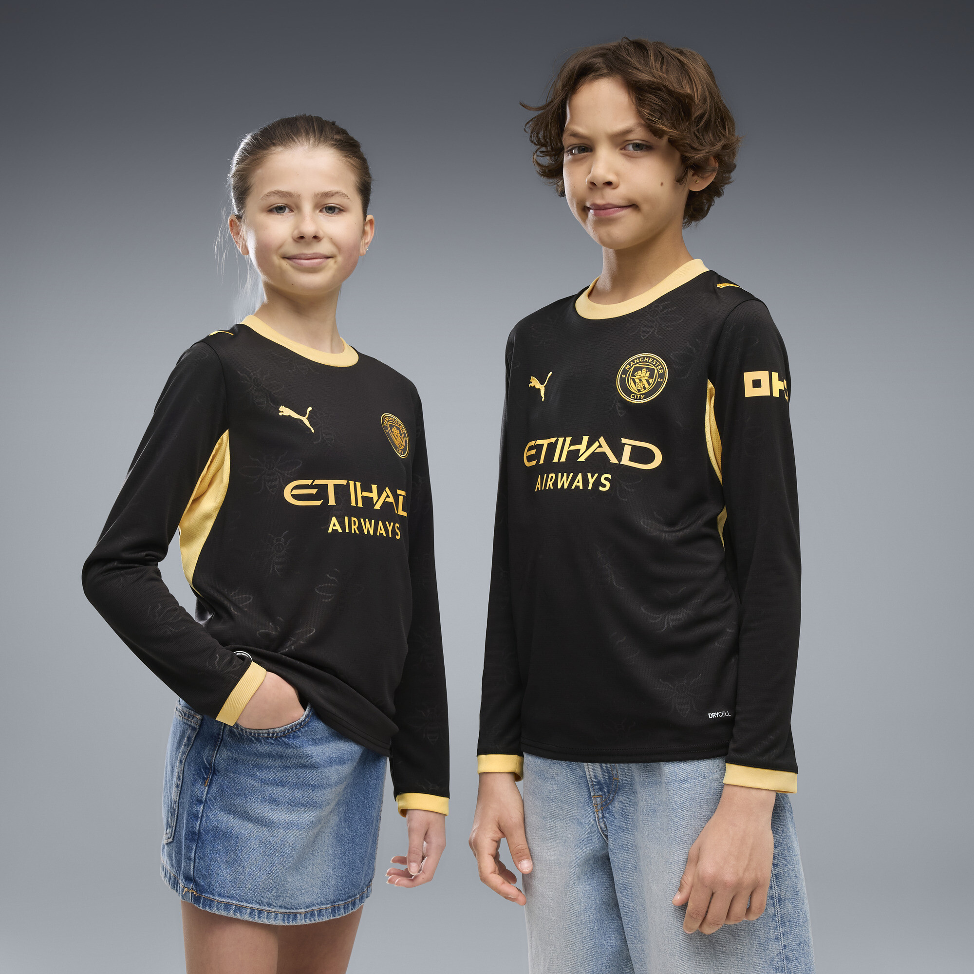 PUMA Maillot manches longues Away 2627 Manchester City Enfant et Adolescent Accessoires Noir 15-16Y 85$