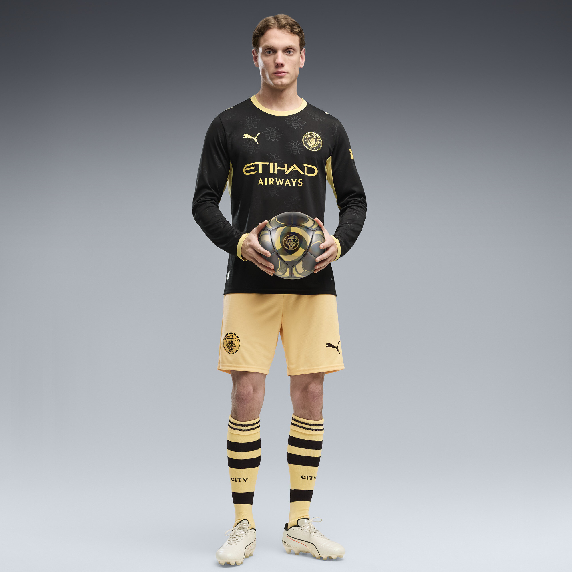 PUMA Short 2627 Manchester City Homme Accessoires Jaune XL 45$