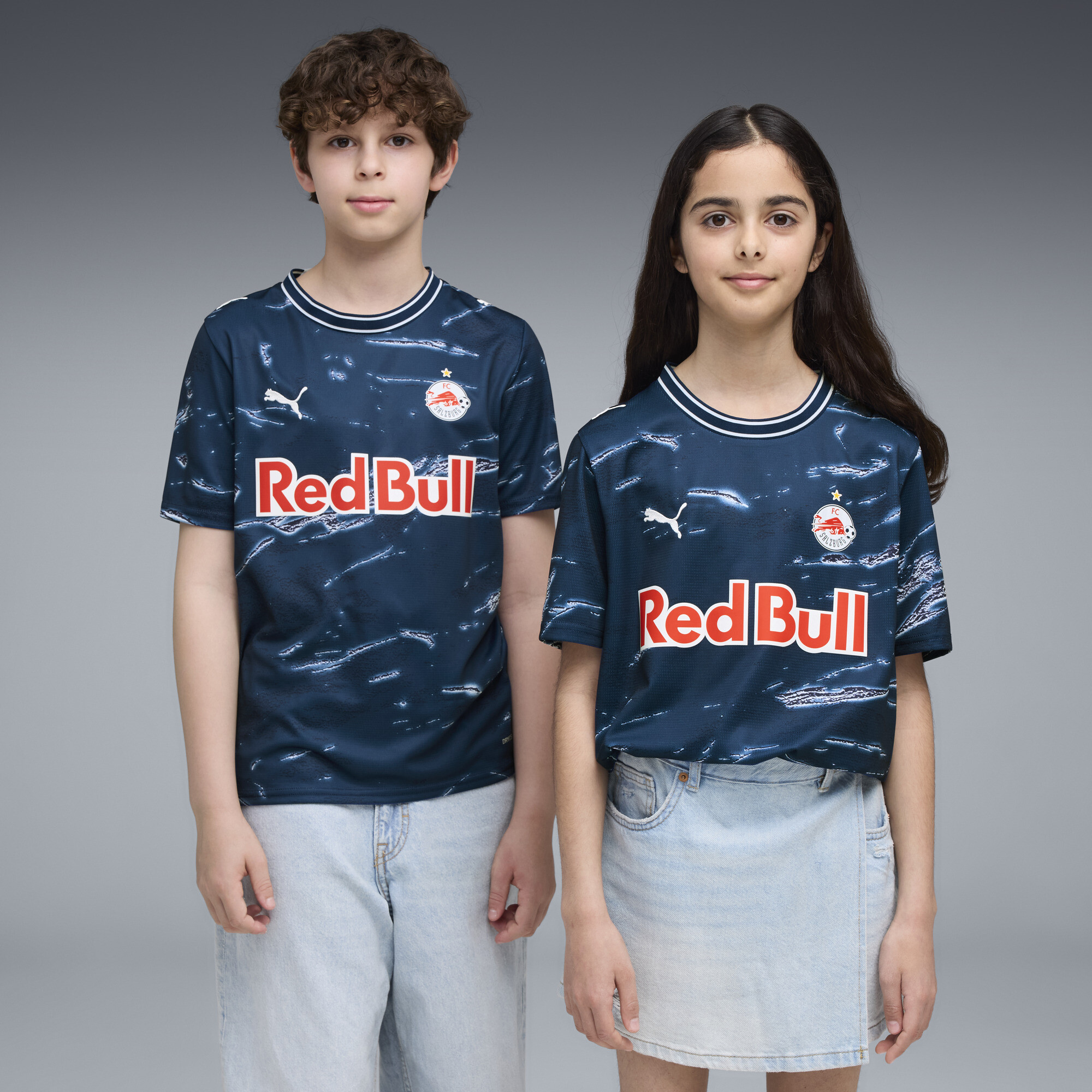 PUMA FC Rot Bull Salzburg 26/27 Ausweichtrikot Teenager, Kleidung, Blau, 13-14Y
