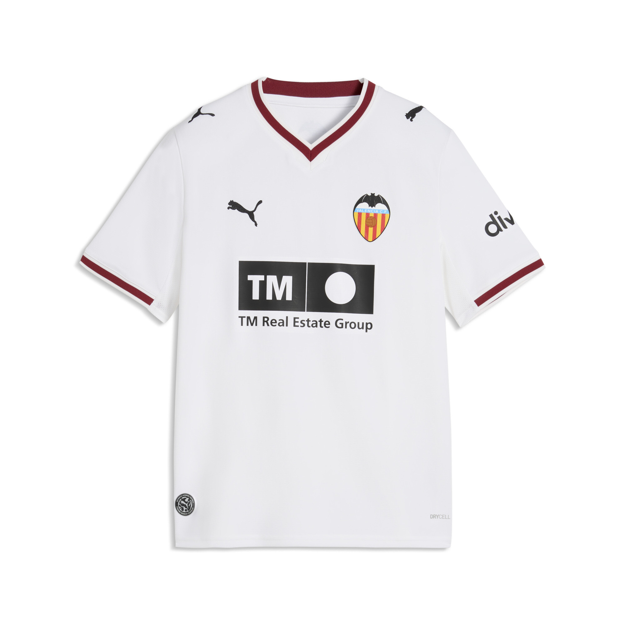 PUMA Valencia CF 26/27 Heimtrikot Teenager, Accessoires, Weiß, 13-14Y
