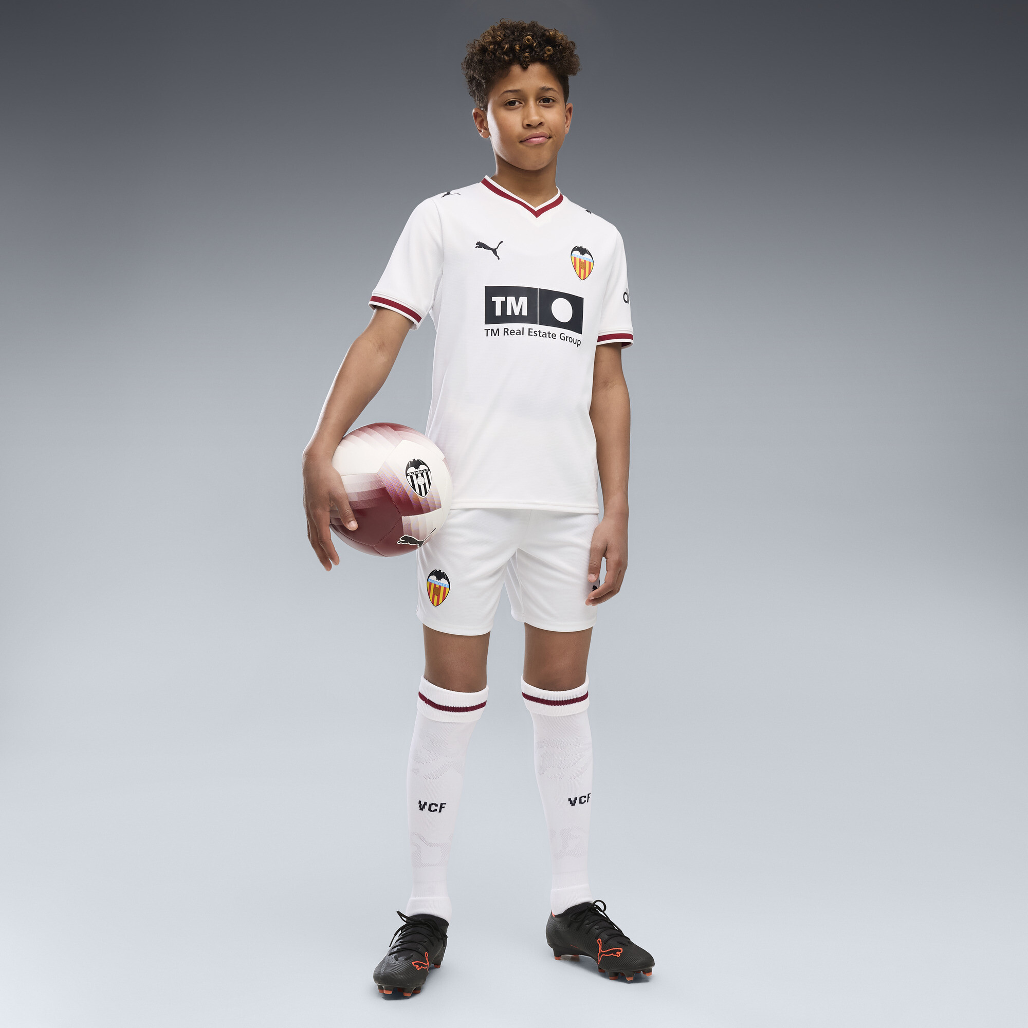PUMA Valencia CF 26/27 Shorts Teenager, Kleidung, Weiß, 13-14Y