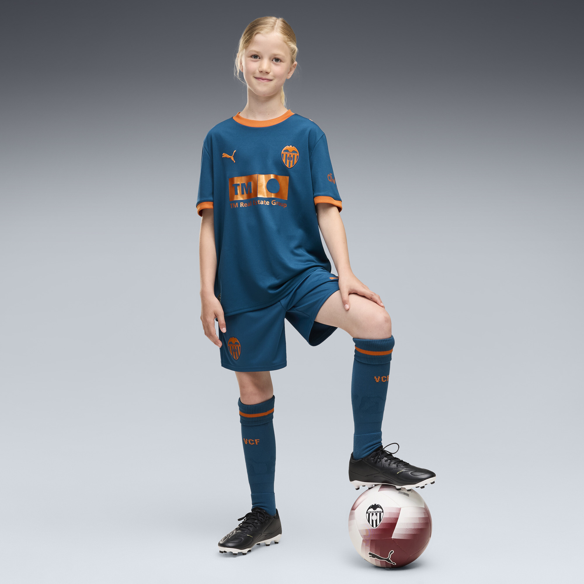 PUMA Short 2627 Valencia CF Enfant et Adolescent Vtements Bleu 11-12Y 40$