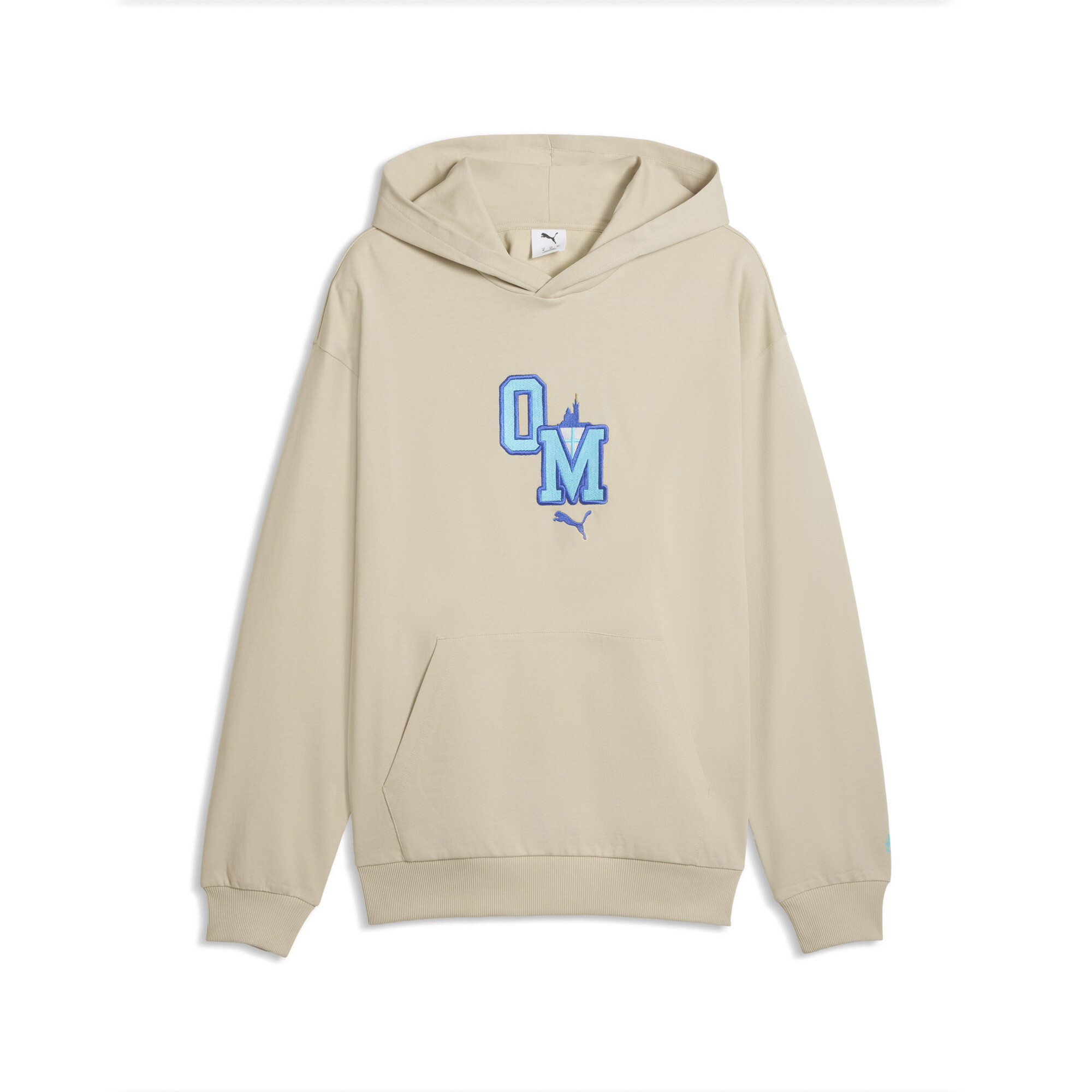 PUMA Olympique de Marseille ftblCulture relaxte hoodie voor Heren, Maat L