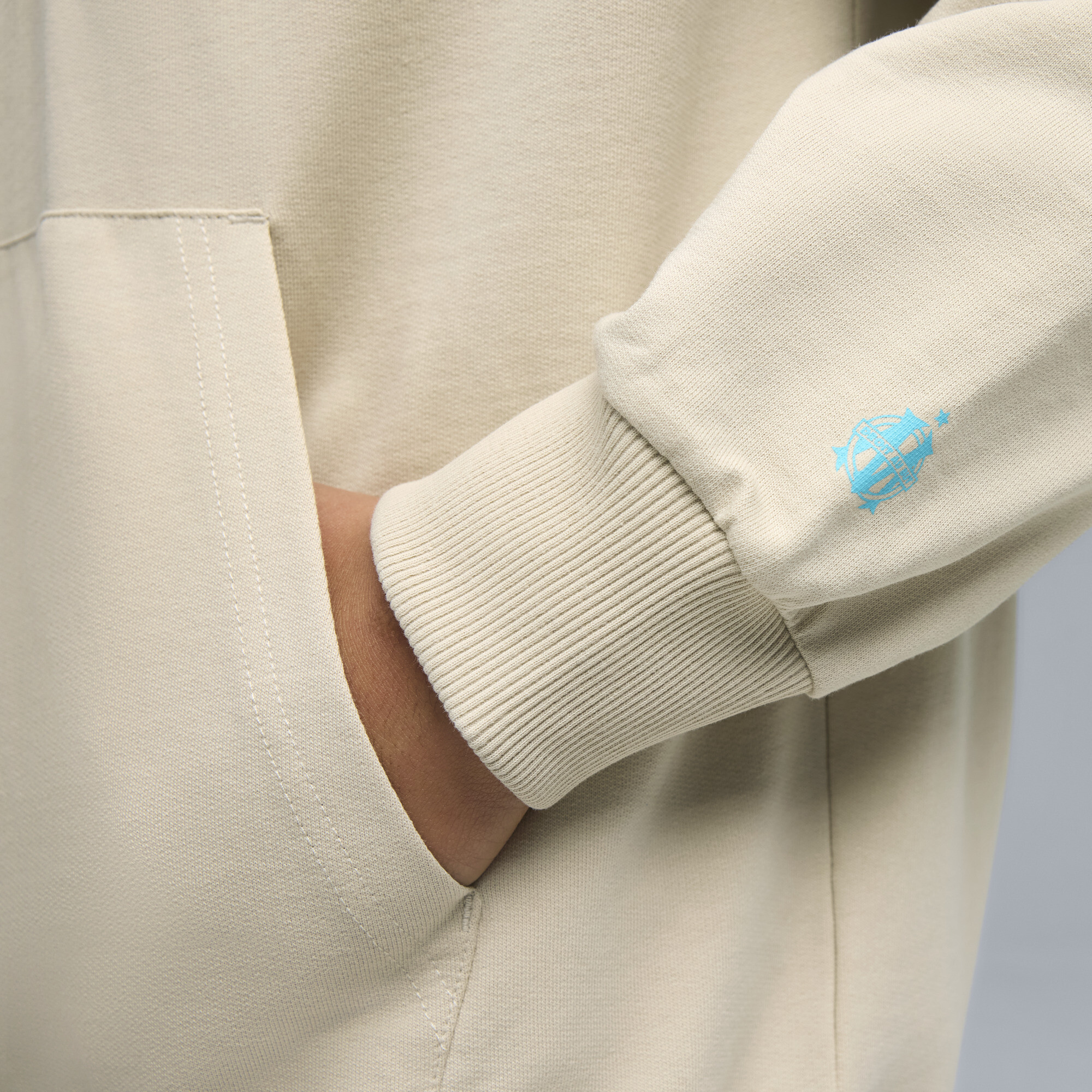 PUMA Olympique de Marseille ftblCulture relaxte hoodie voor Heren, Maat L thumbnail 2