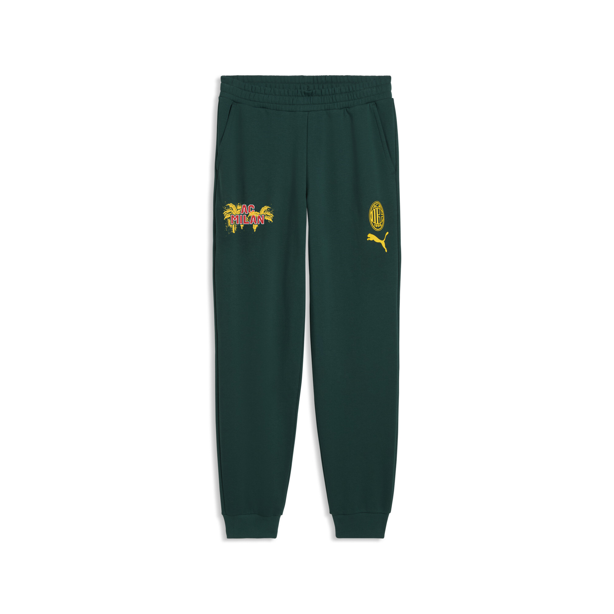 PUMA AC Milan FtblCulture joggingbroek voor Heren, Geel, Maat S