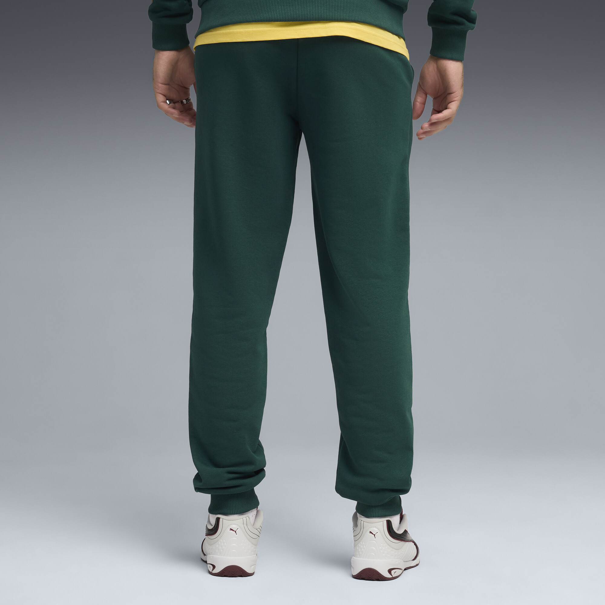 PUMA AC Milan FtblCulture joggingbroek voor Heren, Geel, Maat S thumbnail 3