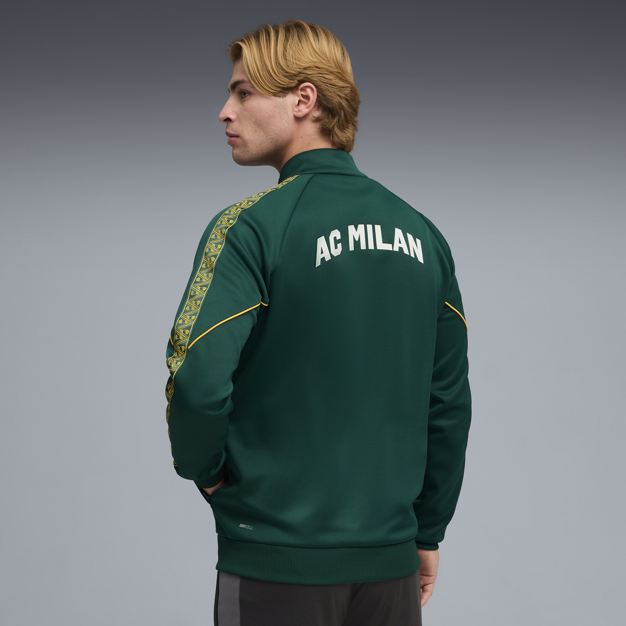 PUMA AC Milan KING Anthem jack voor Heren, Geel, Maat S thumbnail 3