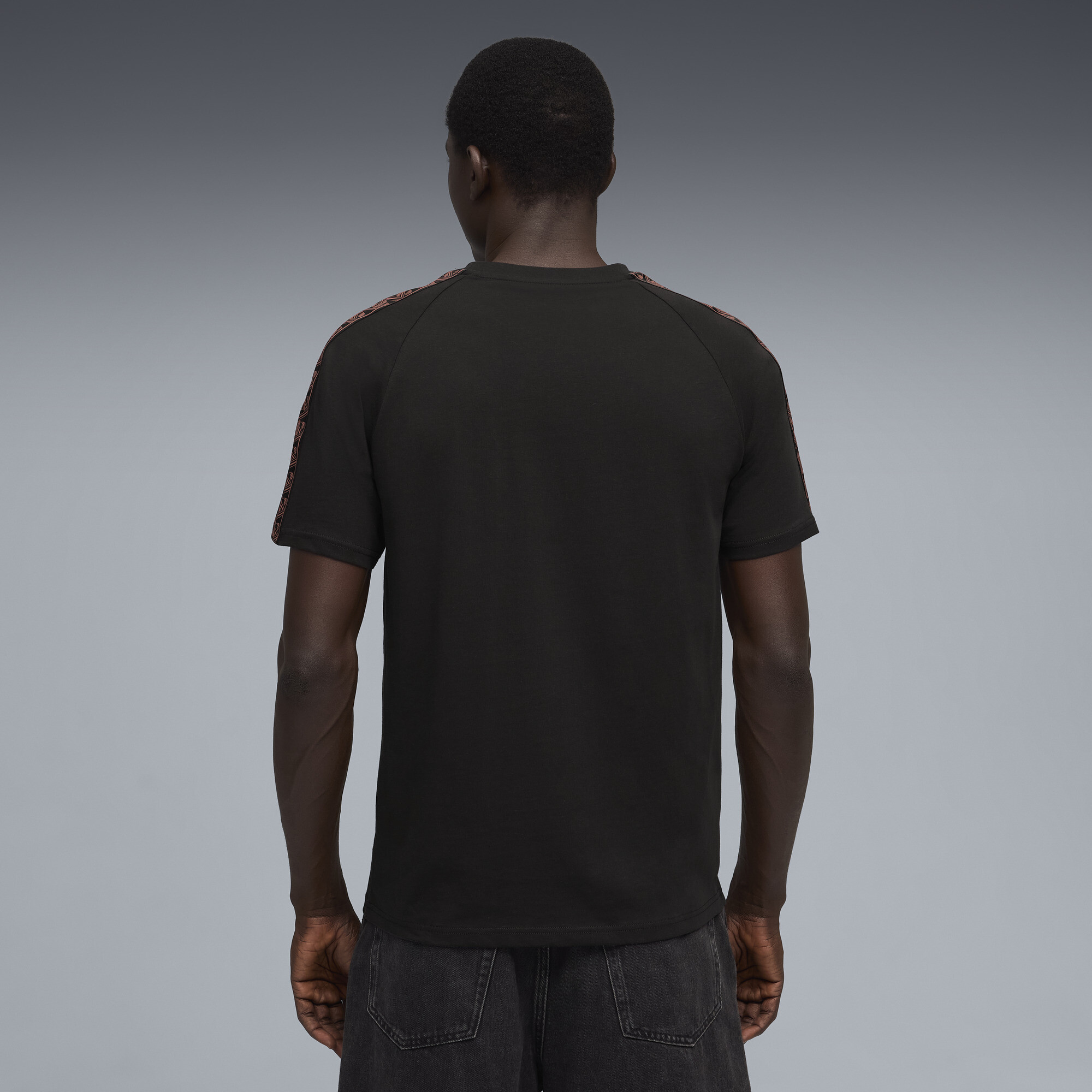 PUMA AC Milan KING T-shirt voor Heren, Zwart/Rood, Maat S thumbnail 3