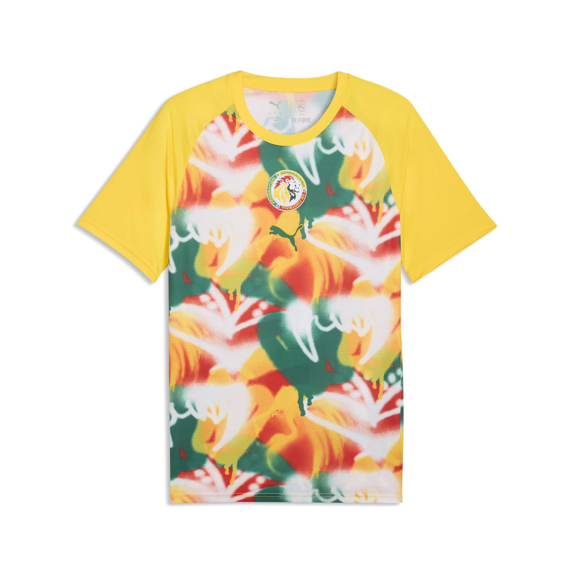 PUMA Maillot d’échauffement Sénégal Homme Accessoires Jaune - vue 1