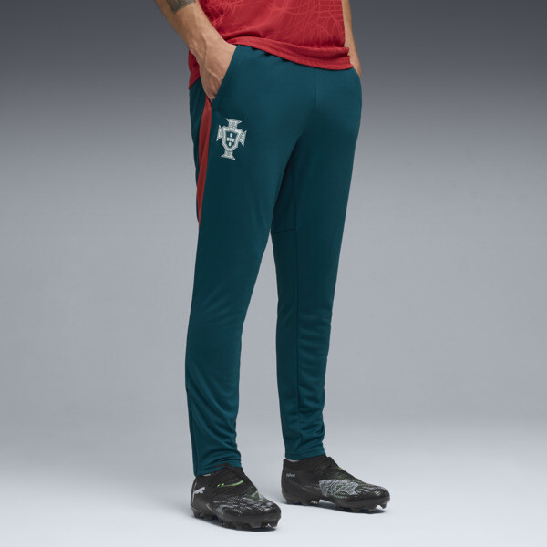 Pantalónes PUMA de entrenamiento Portugal para Hombre En Ocean Tropic/Silver Mist