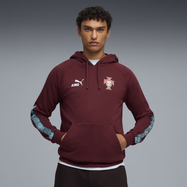 Buzo PUMA con capucha Portugal KING para Hombre En Ruby Shimmer/Sea Glass