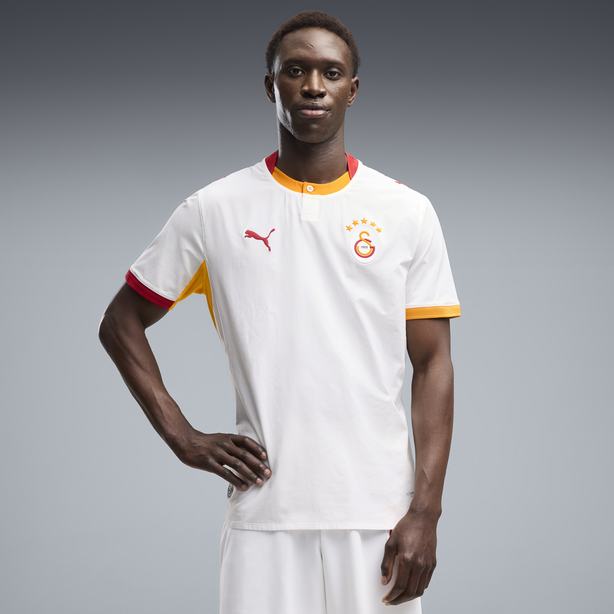 PUMA Galatasaray S.K. 26/27 Authentic Ausweichtrikot Herren, Accessoires, Weiß, XXL