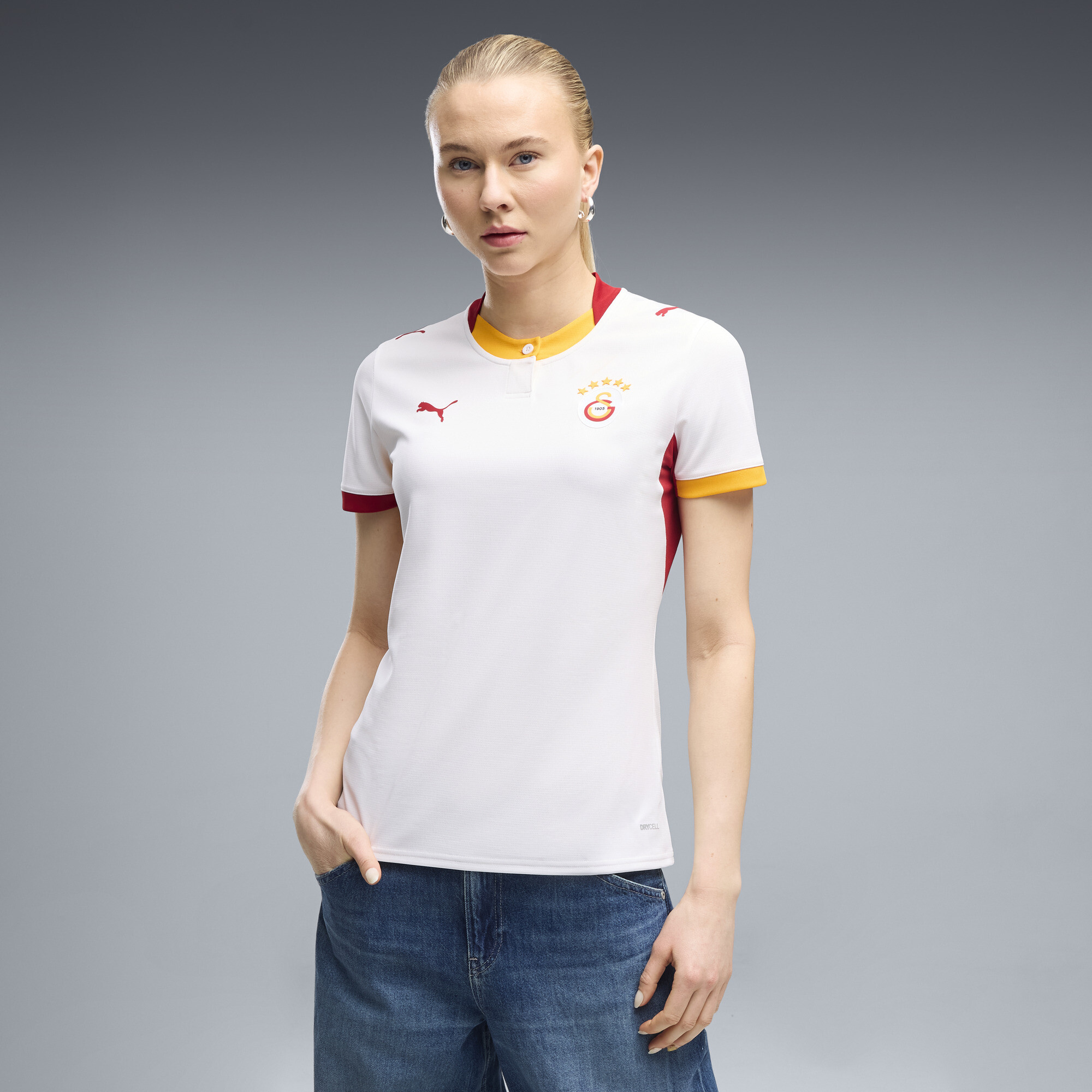 PUMA Galatasaray S.K. 26/27 Ausweichtrikot Damen, Accessoires, Weiß, XXL