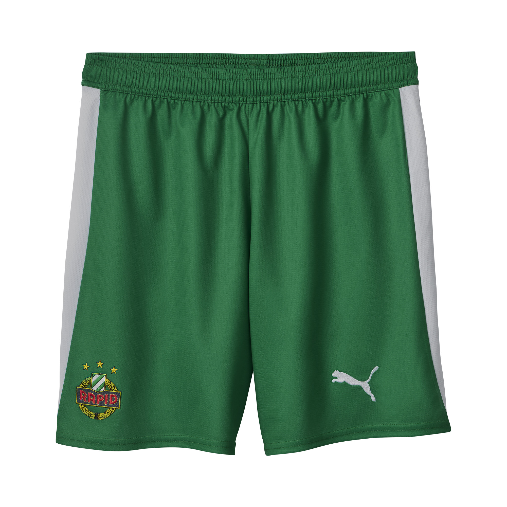 SK Rapid Wien 25/26 Shorts Men, Sport, Blanc/Sport Vert, S - PUMA - Modalova