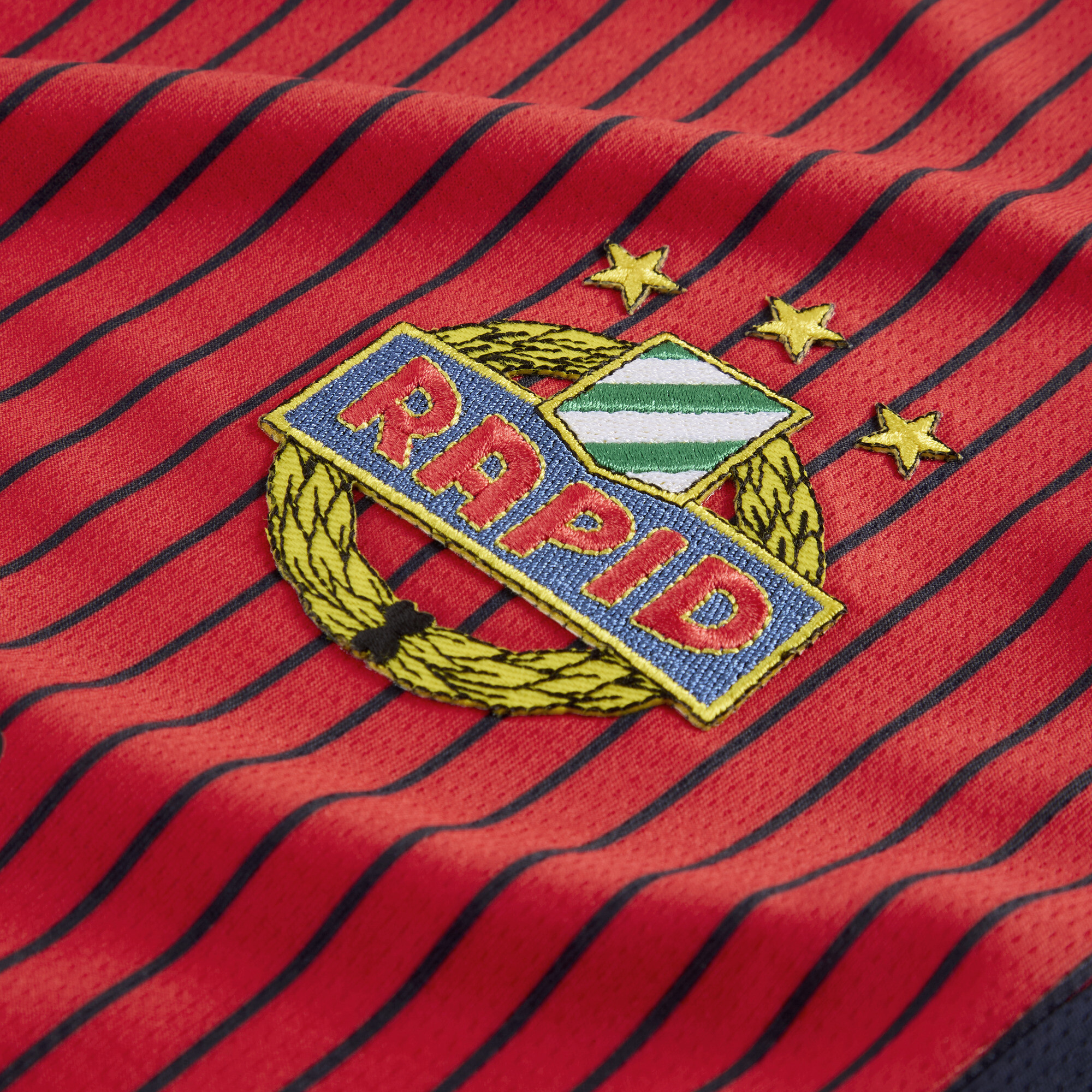 PUMA SK Rapid Wien 25/26 uitshirt, Blauw/Rood, Maat 5-6Y thumbnail 4