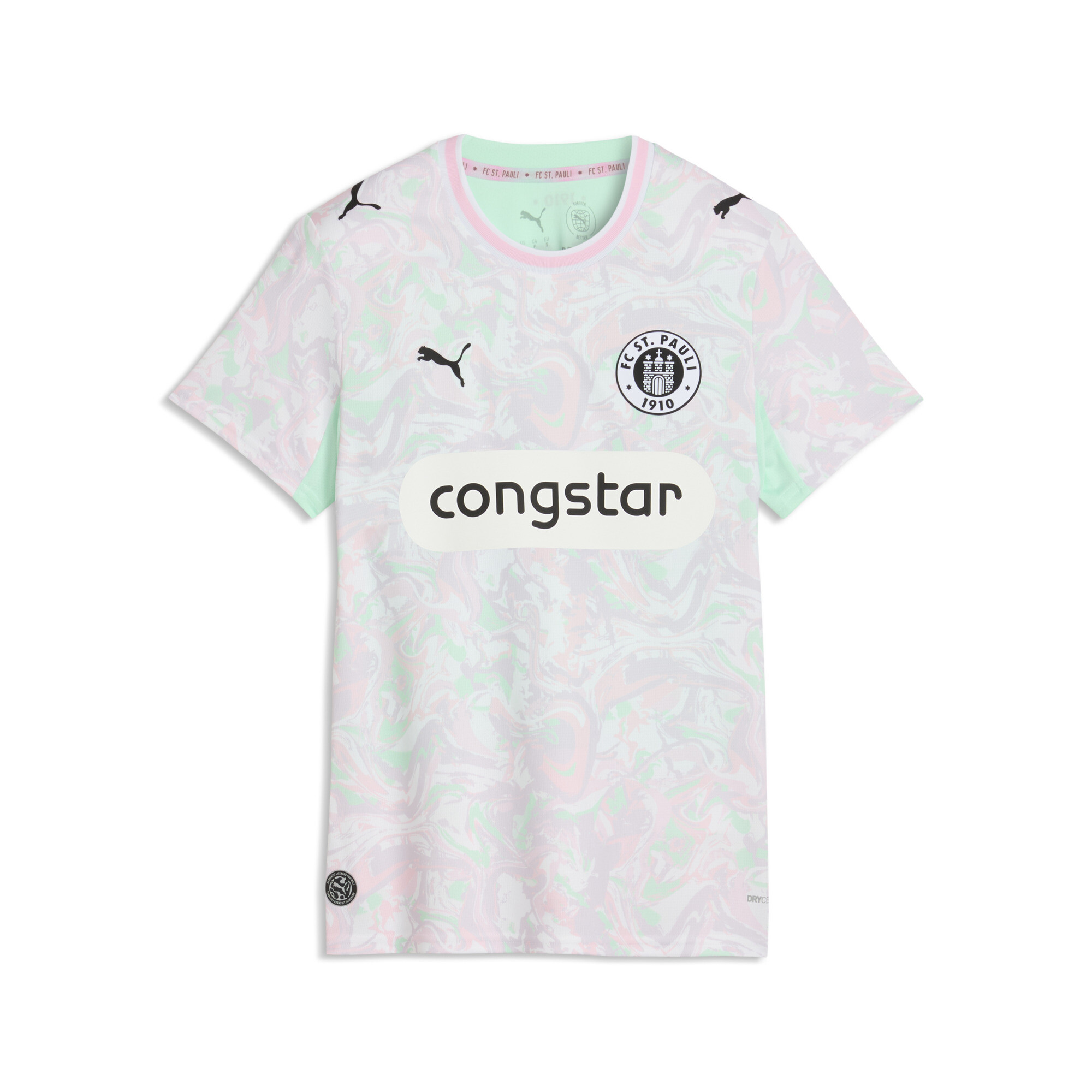 PUMA FC St. Pauli 26/27 Ausweichtrikot Damen, Accessoires, Grün, M