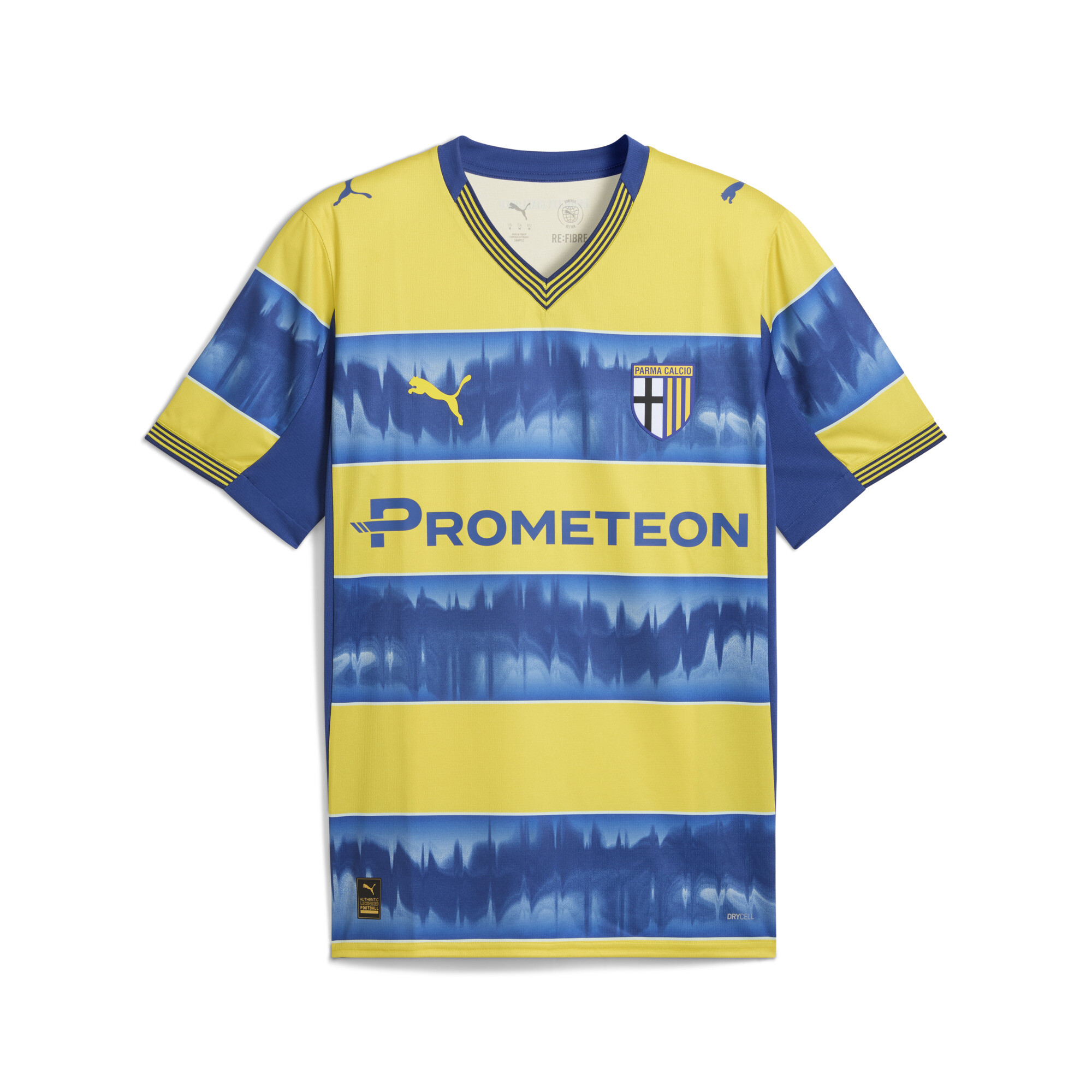 PUMA Parma Calcio uitshirt voor Heren, Blauw/Geel, Maat M
