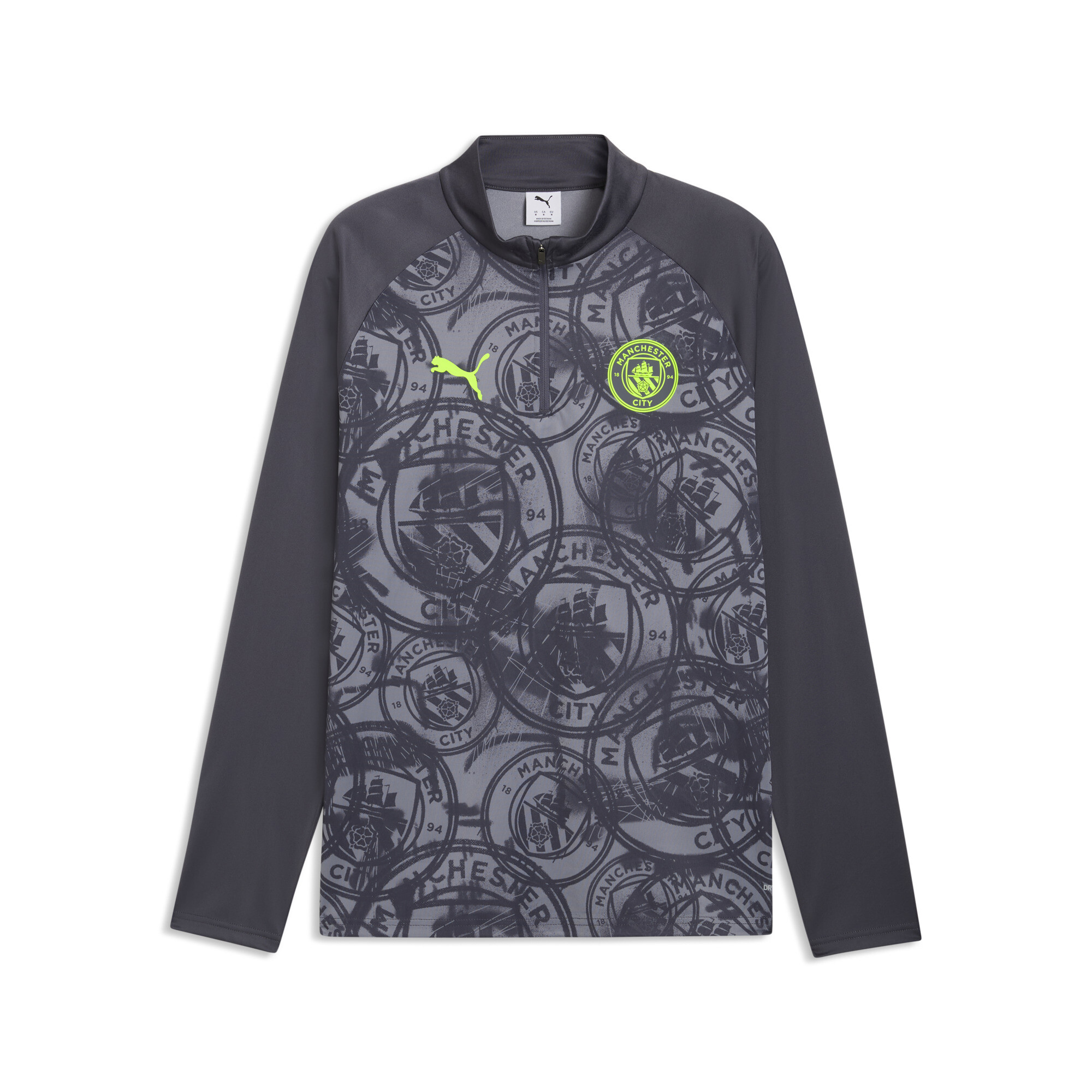 PUMA Haut d'échauffement 14 zip Manchester City Homme Accessoires - vue 2