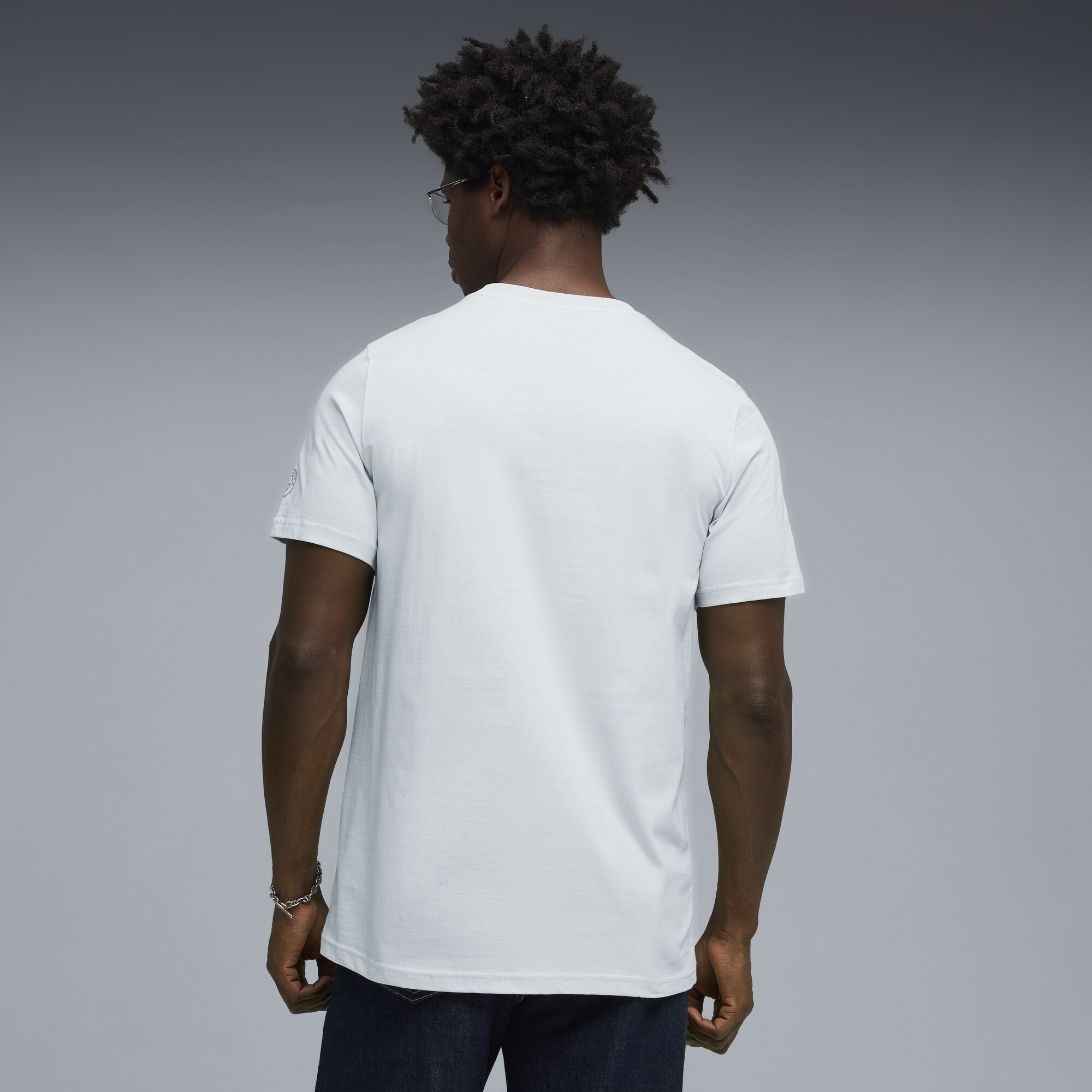 PUMA Manchester City ftblCulture T-shirt voor Heren, Blauw, Maat M thumbnail 3