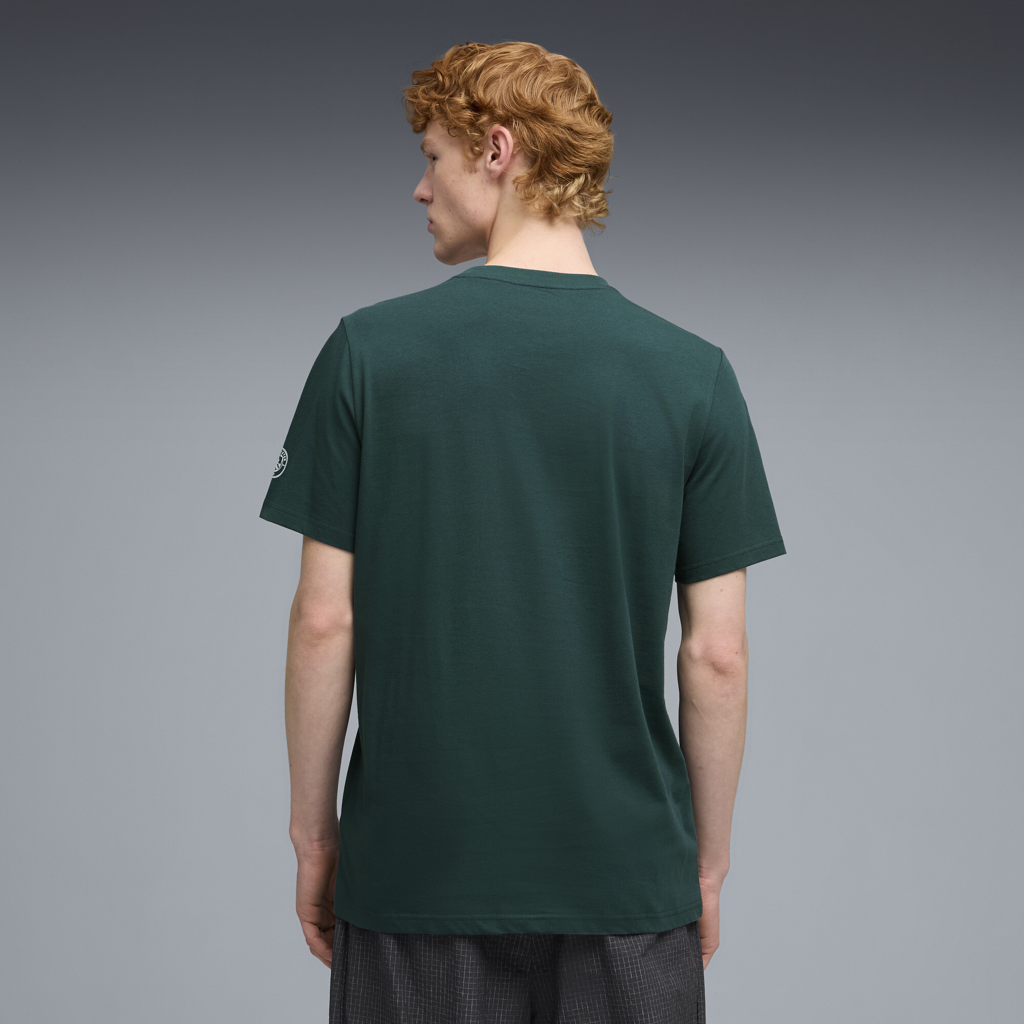 PUMA Manchester City ftblCulture T-shirt voor Heren, Groen, Maat S thumbnail 3