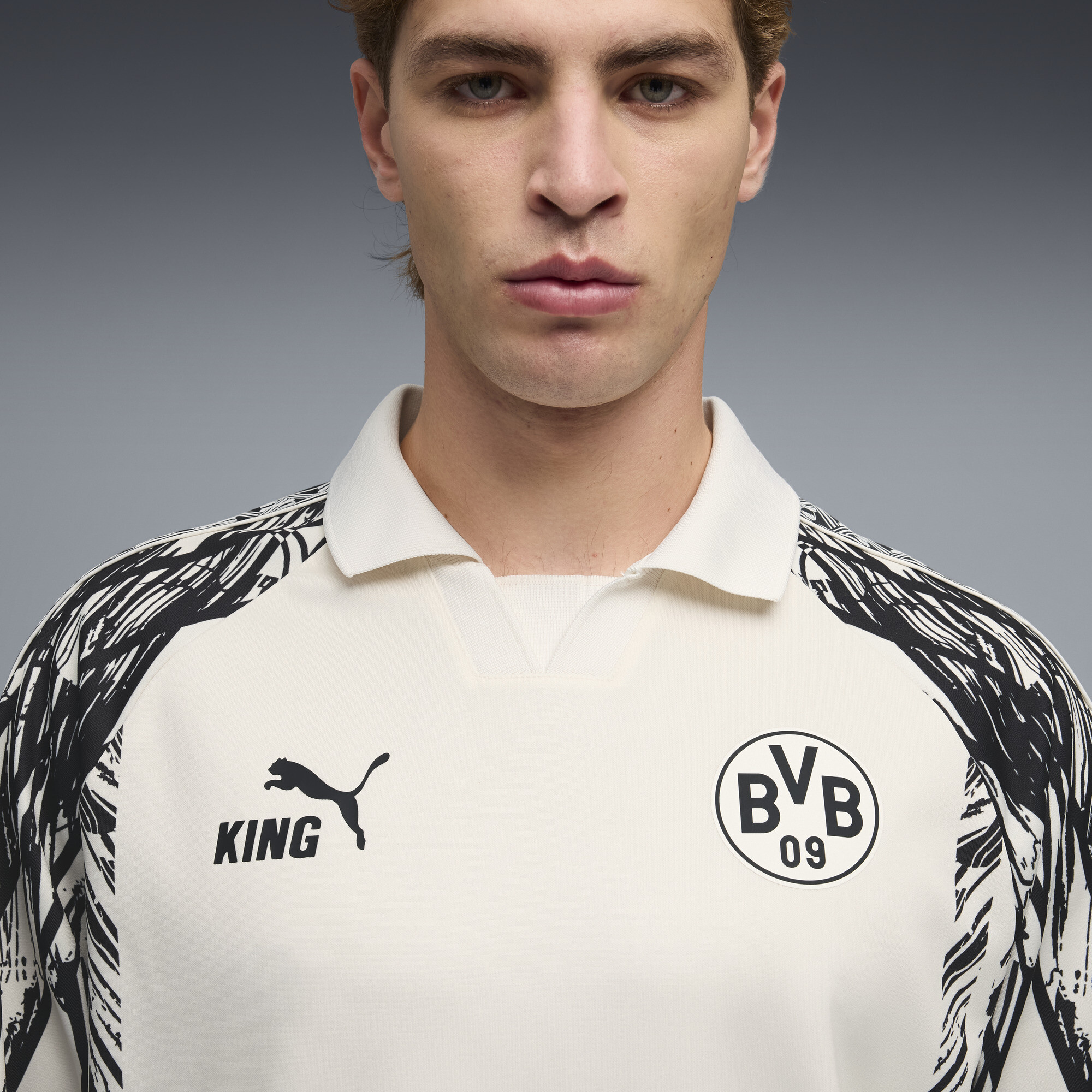 PUMA Borussia Dortmund KING shirt voor Heren, Zwart/Wit, Maat XXL thumbnail 5