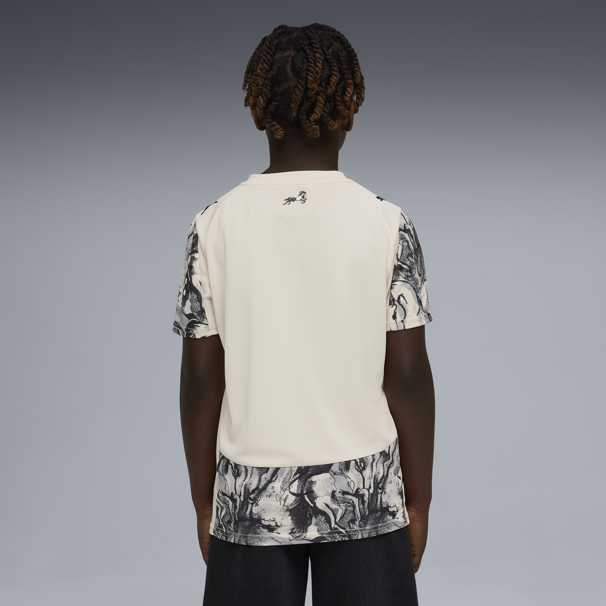 PUMA Manchester City x Year of the Horse shirt, Grijs, Maat 9-10Y thumbnail 5