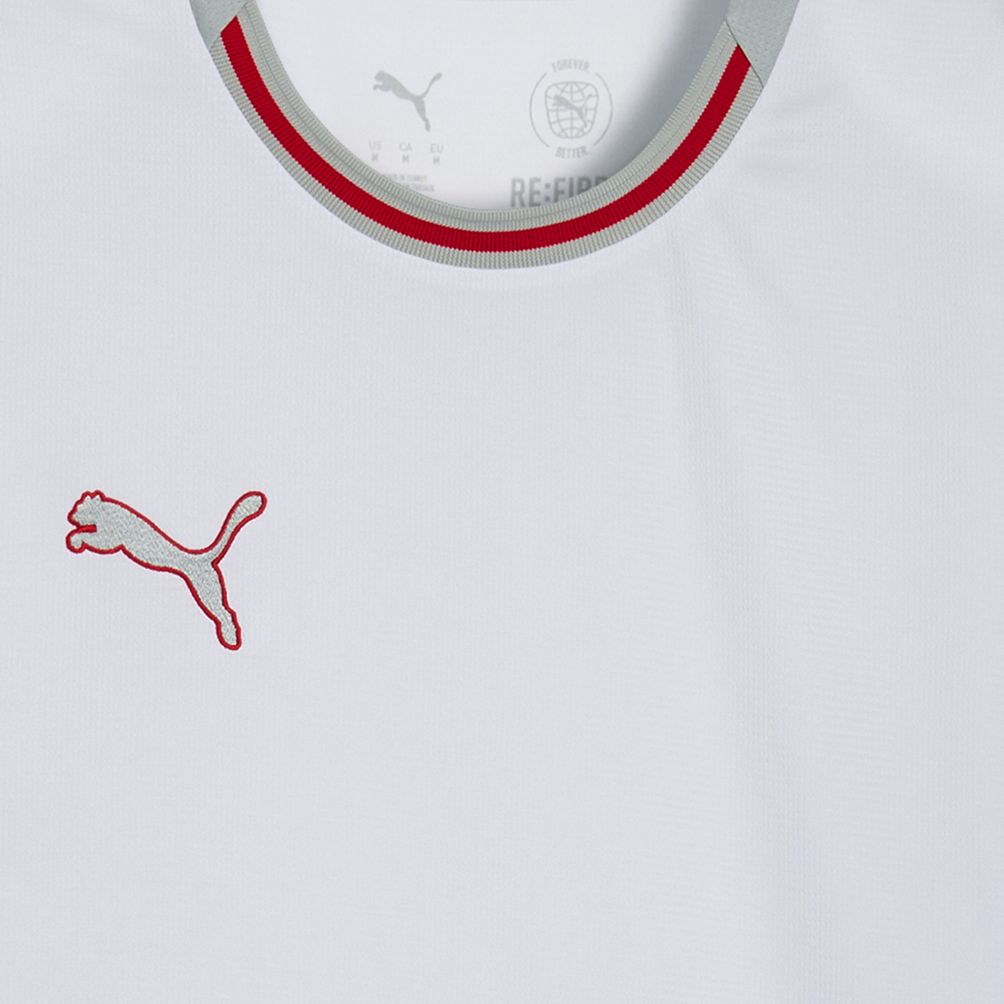 PUMA FC Heidenheim 25/26 derde shirt voor Heren, Grijs/Wit, Maat S thumbnail 3