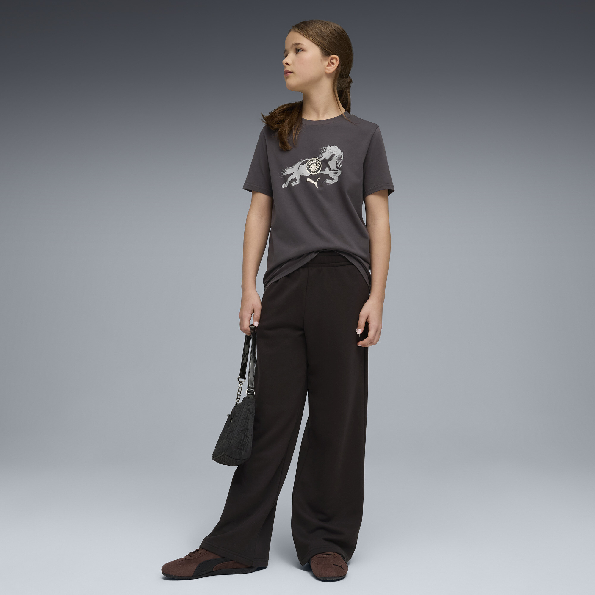PUMA Manchester City x Year of the Horse T-shirt, Grijs, Maat 15-16Y thumbnail 3