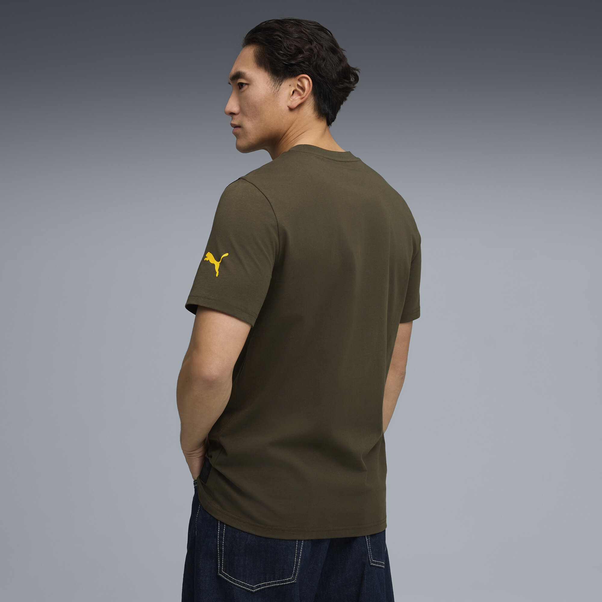 PUMA Borussia Dortmund x Sesamstraat T-shirt voor Heren, Geel, Maat M thumbnail 6