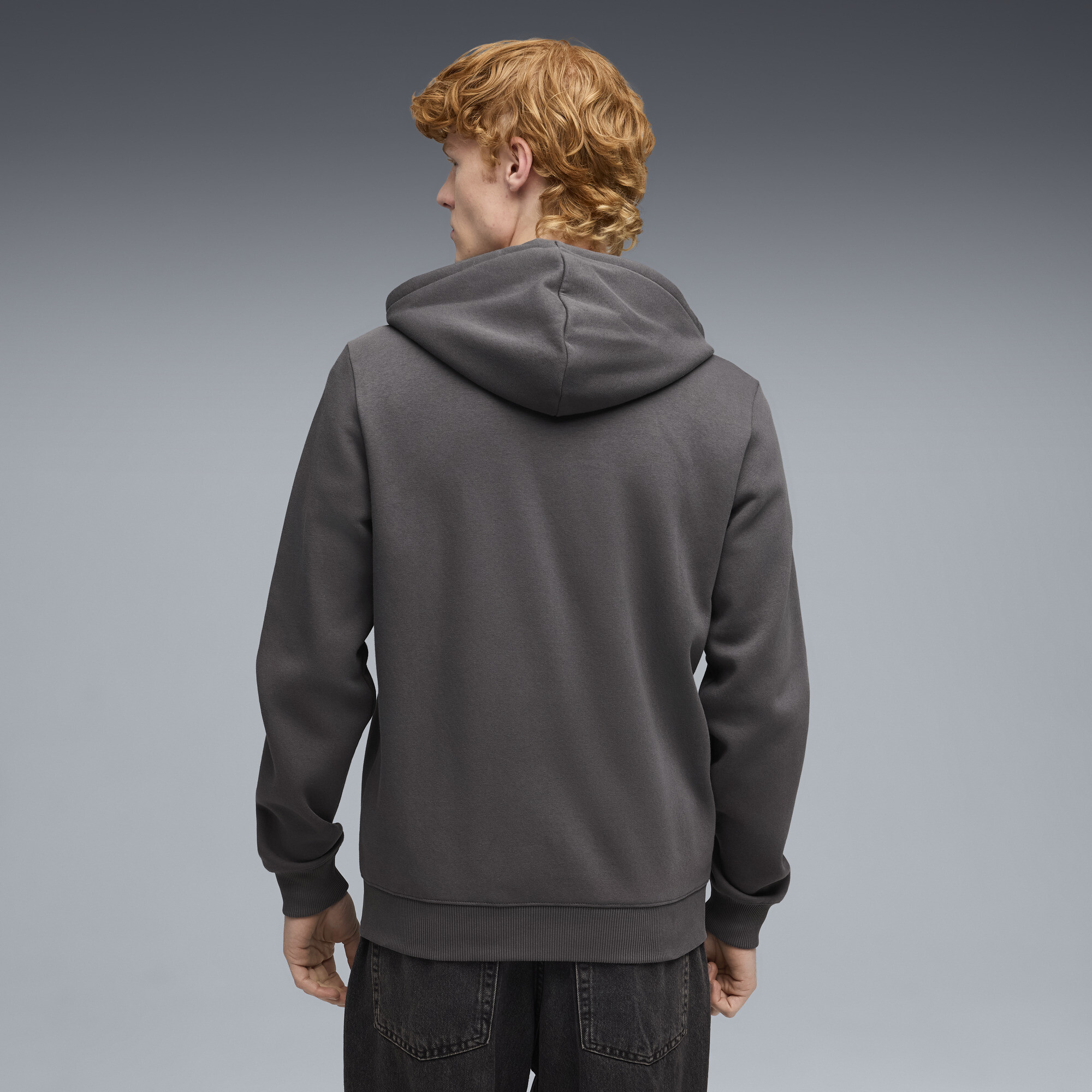 PUMA Borussia Dortmund x Sesamstraat jack voor Heren, Grijs/Geel, Maat XL thumbnail 3