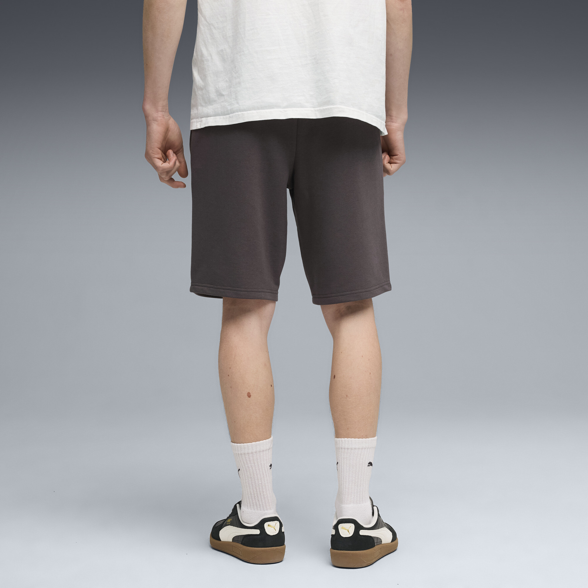 PUMA Borussia Dortmund x Sesamstraat short voor Heren, Grijs/Geel, Maat XS thumbnail 3