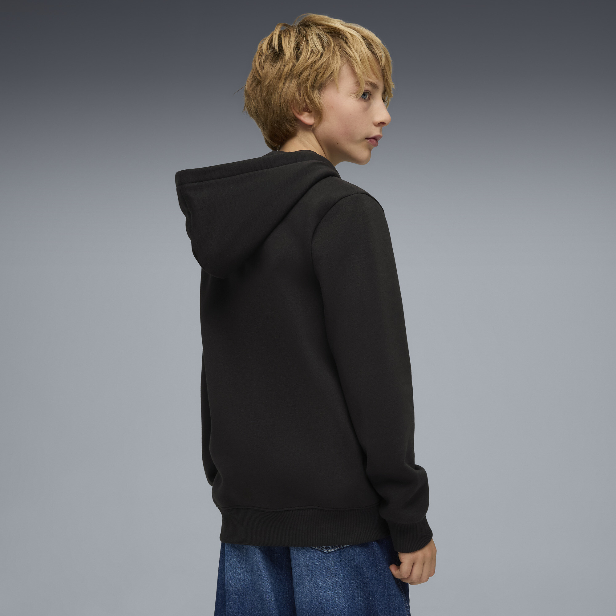 PUMA Borussia Dortmund x Sesamstraat jack, Zwart/Geel, Maat 15-16Y thumbnail 3