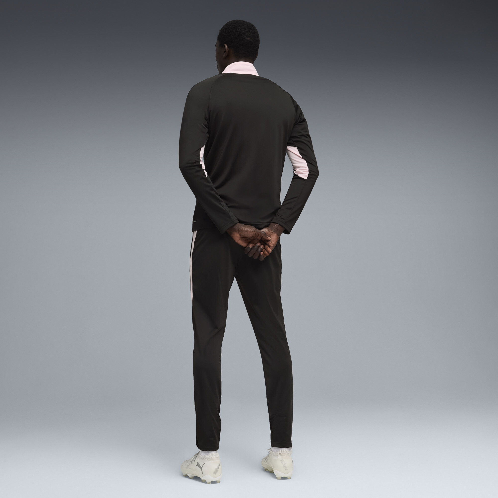 PUMA Palermo FC trainingspak voor Heren, Roze/Zwart, Maat XXL thumbnail 3