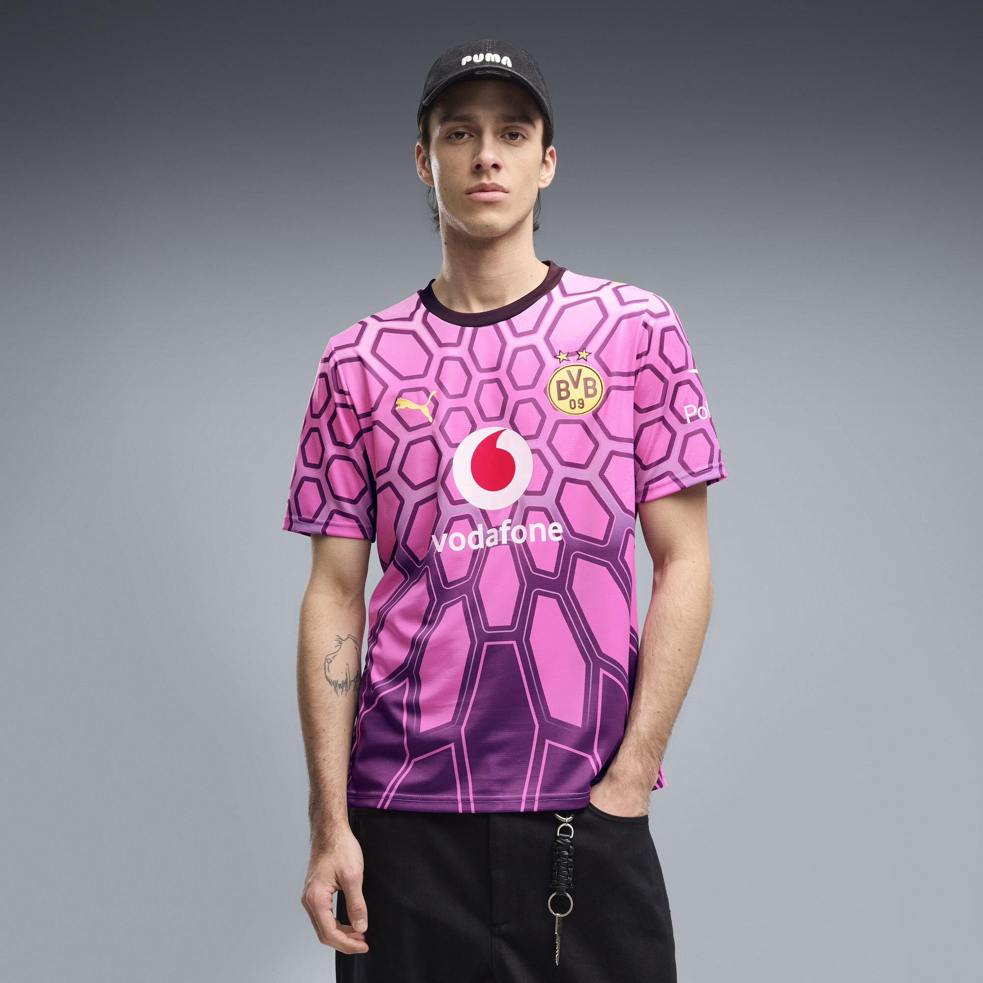 PUMA Maillot de gardien de but 2627 Borussia Dortmund Homme Vêtements