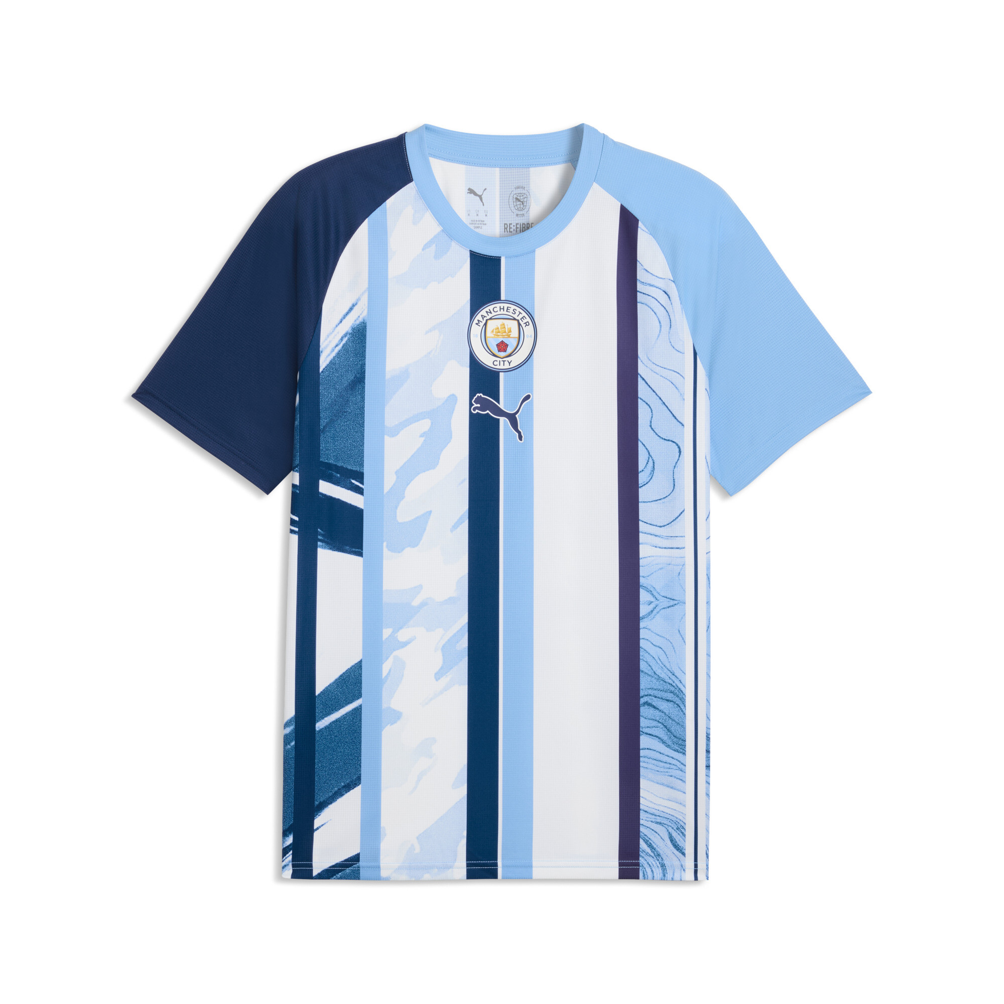 PUMA Manchester City Aufwärmtrikot Herren, Accessoires, Weiß, XXL