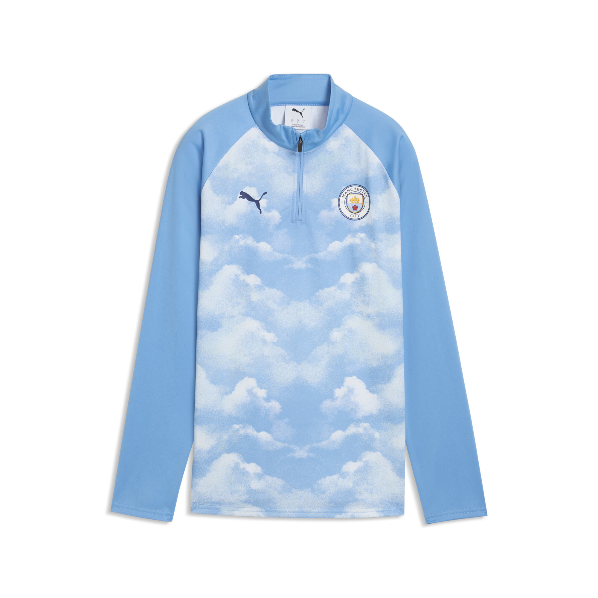 PUMA Haut dchauffement col zipp Manchester City Femme Accessoires Bleu S 80 €