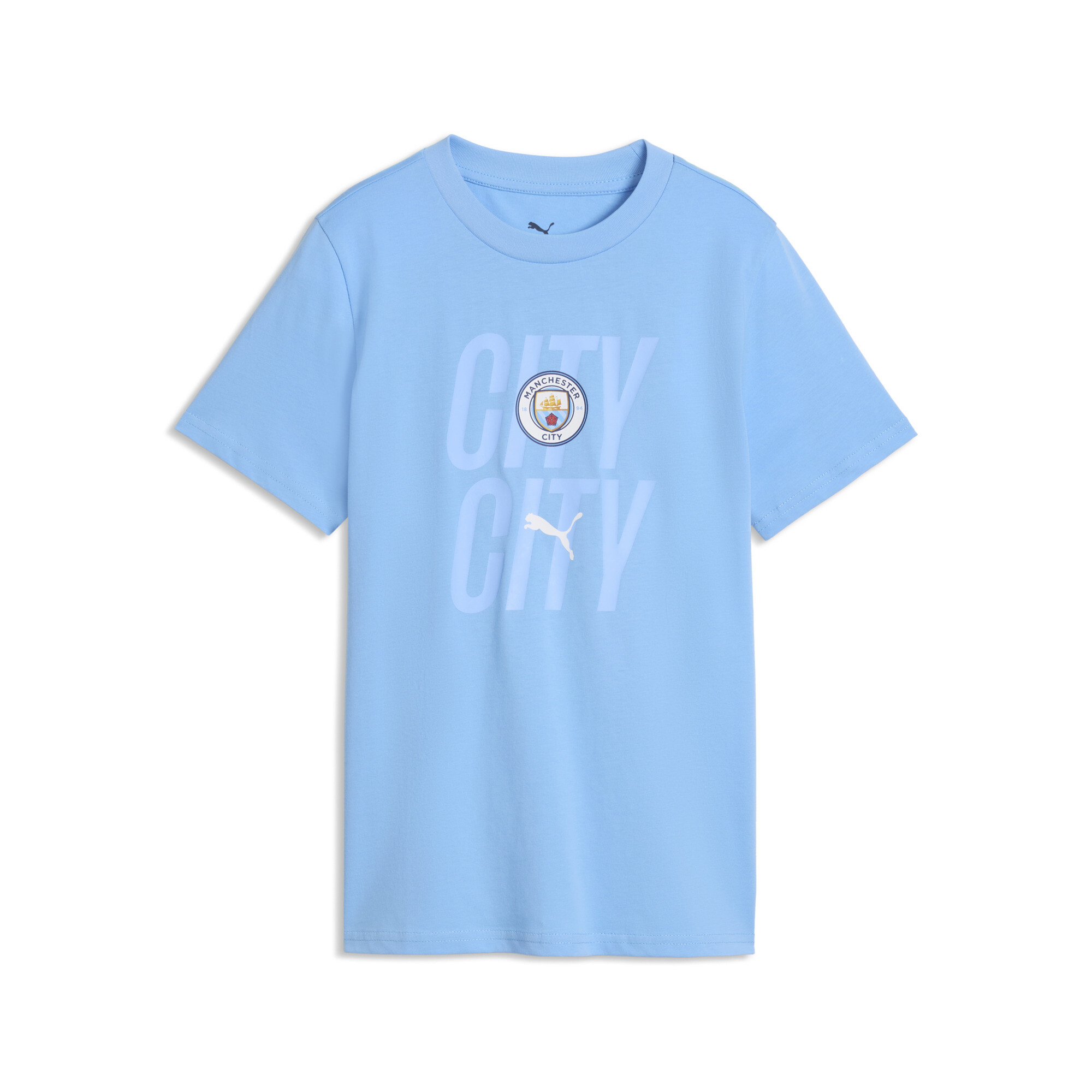 PUMA T shirt ftblCulture Manchester City Enfant et Adolescent Vêtements 15 16Y