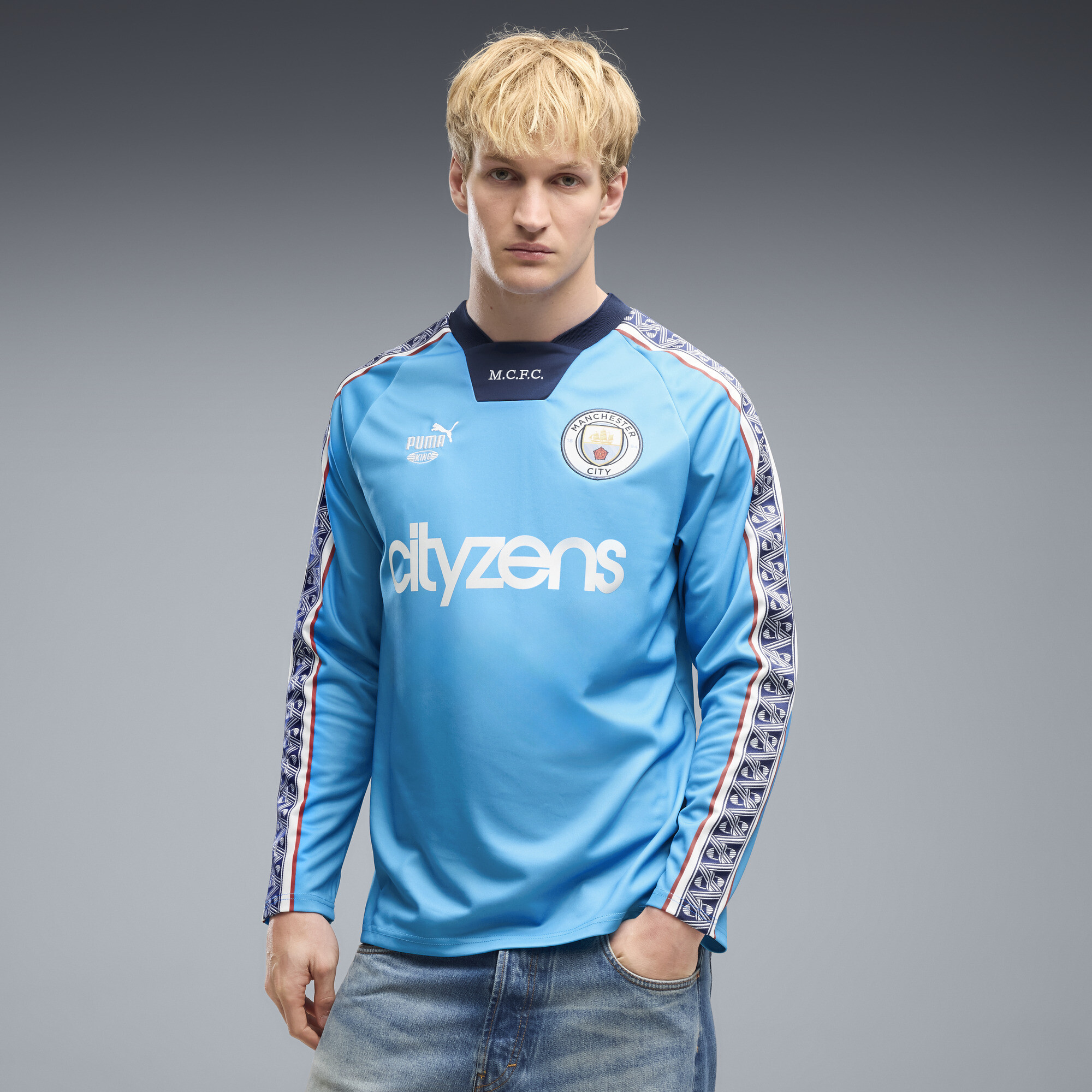 Camiseta holgada Manchester City KING para hombre