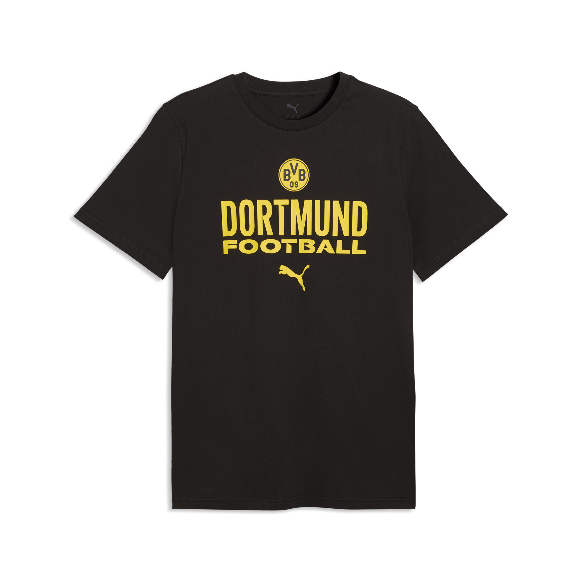 PUMA Borussia Dortmund ftblCulture T-Shirt Herren, Accessoires, Schwarz, XXL