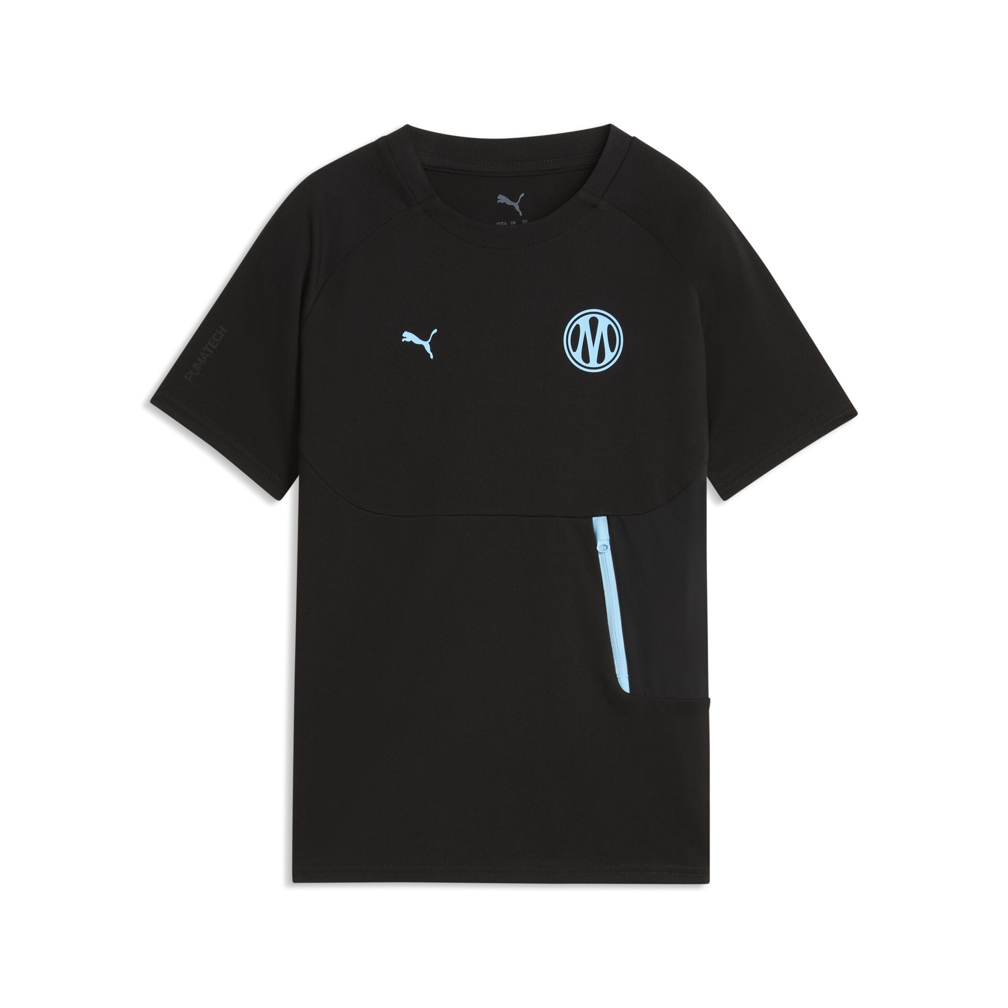 T shirt à poche PUMATECH Olympique de Marseille Enfant et Adolescent Accessoires 9 10Y