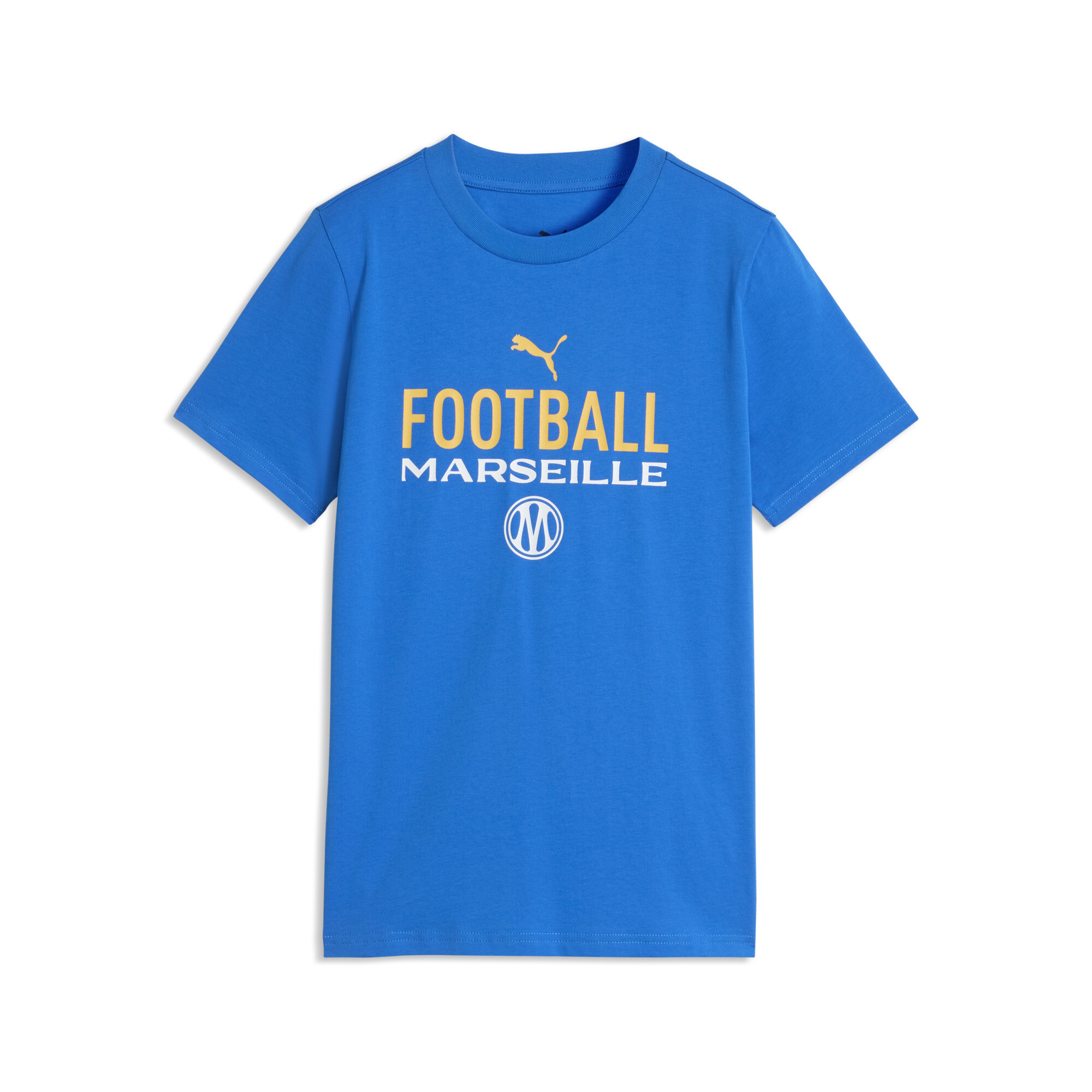 PUMA T shirt ftblCulture Olympique de Marseille Enfant et Adolescent Accessoires 7 8Y