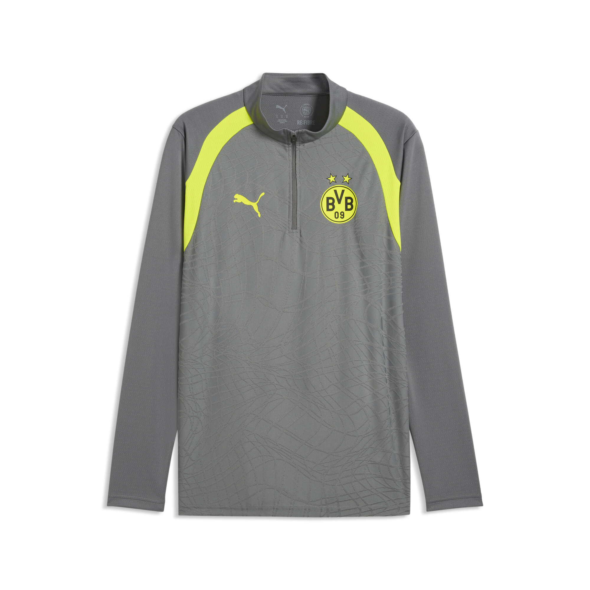 PUMA Borussia Dortmund Trainingsoberteil Herren, Accessoires, Grau, L