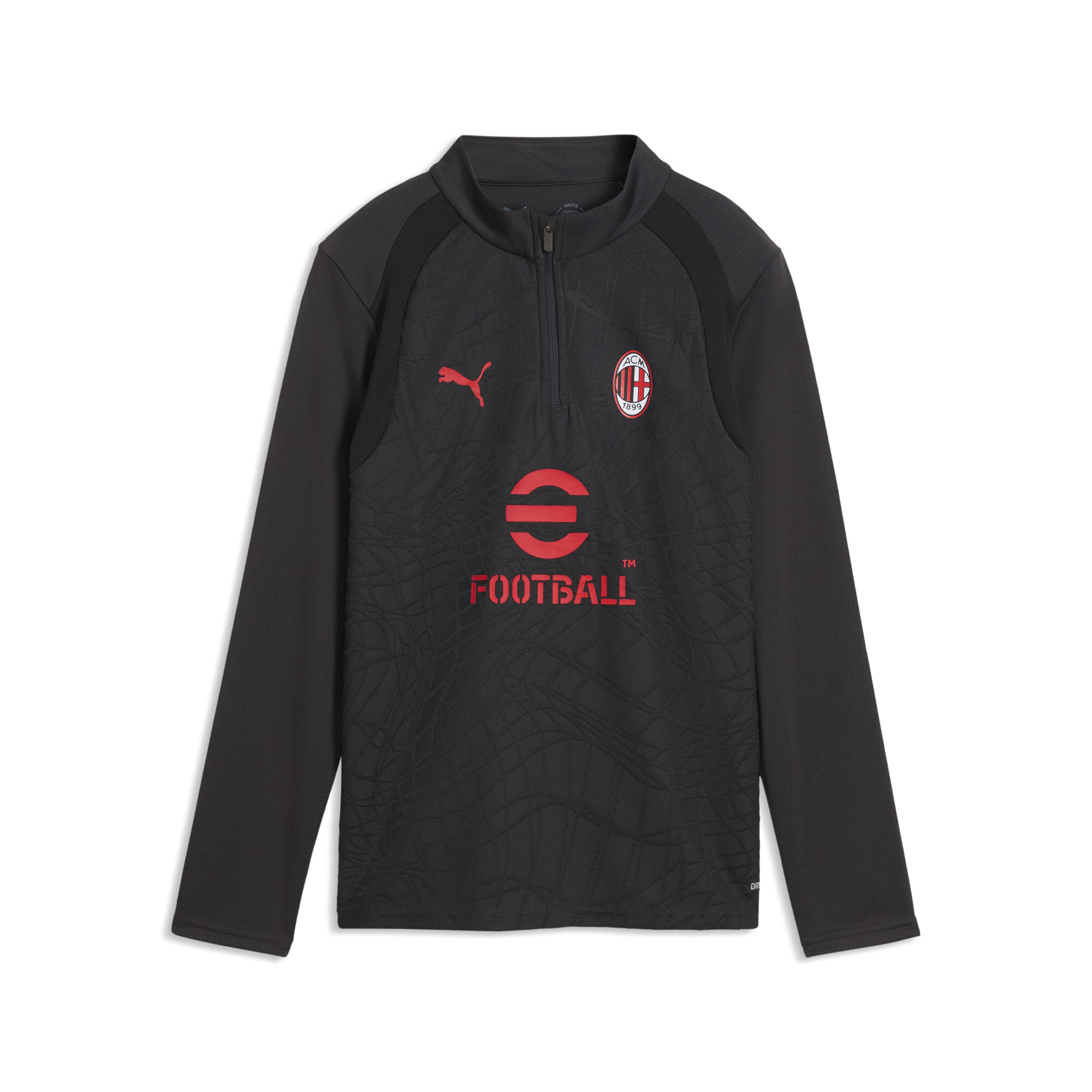 PUMA Haut dentranement avec 14 fermeture clair AC Milan Enfant et Adolescent Accessoires Gris 9-10Y 70 €
