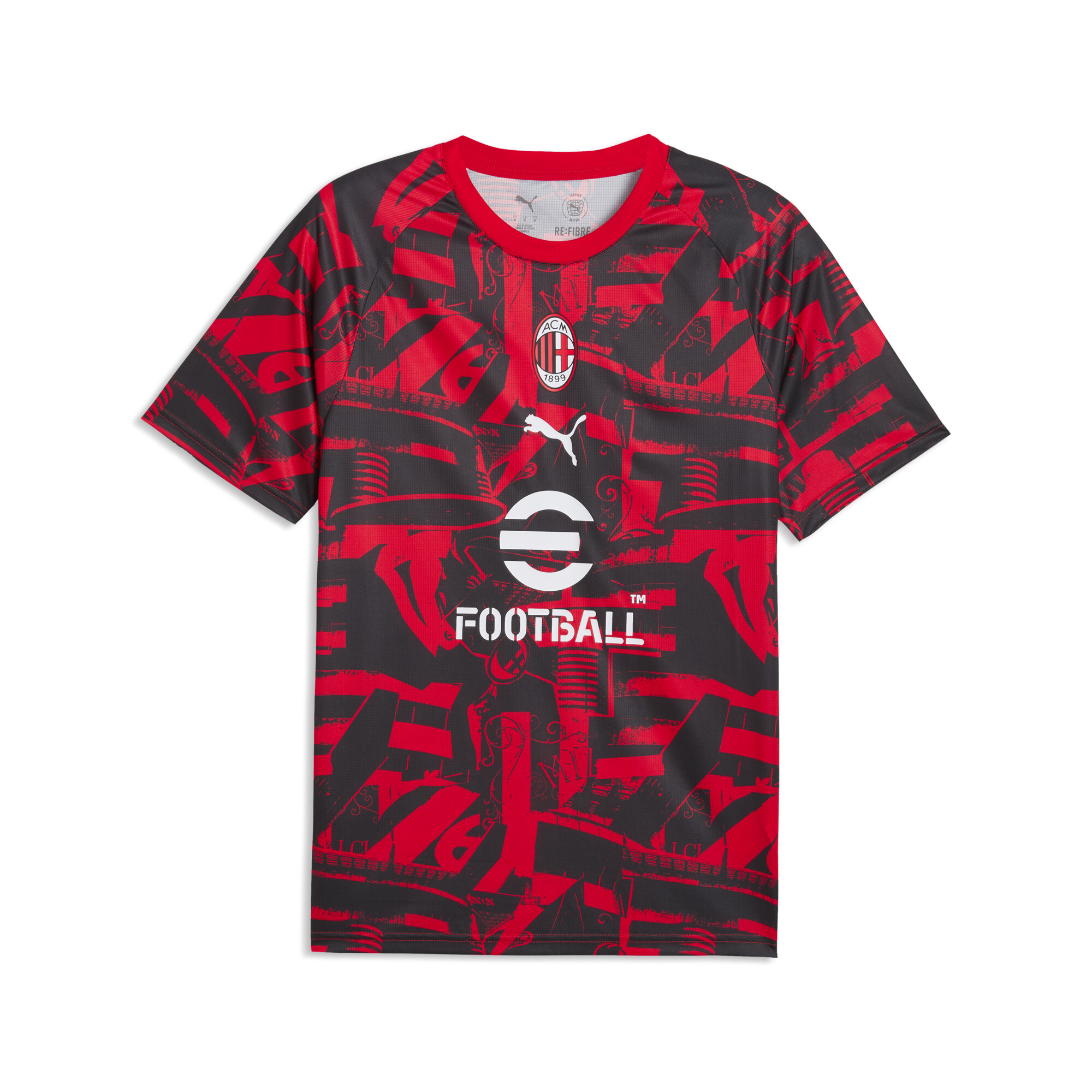 PUMA Maillot d’échauffement AC Milan Homme Accessoires