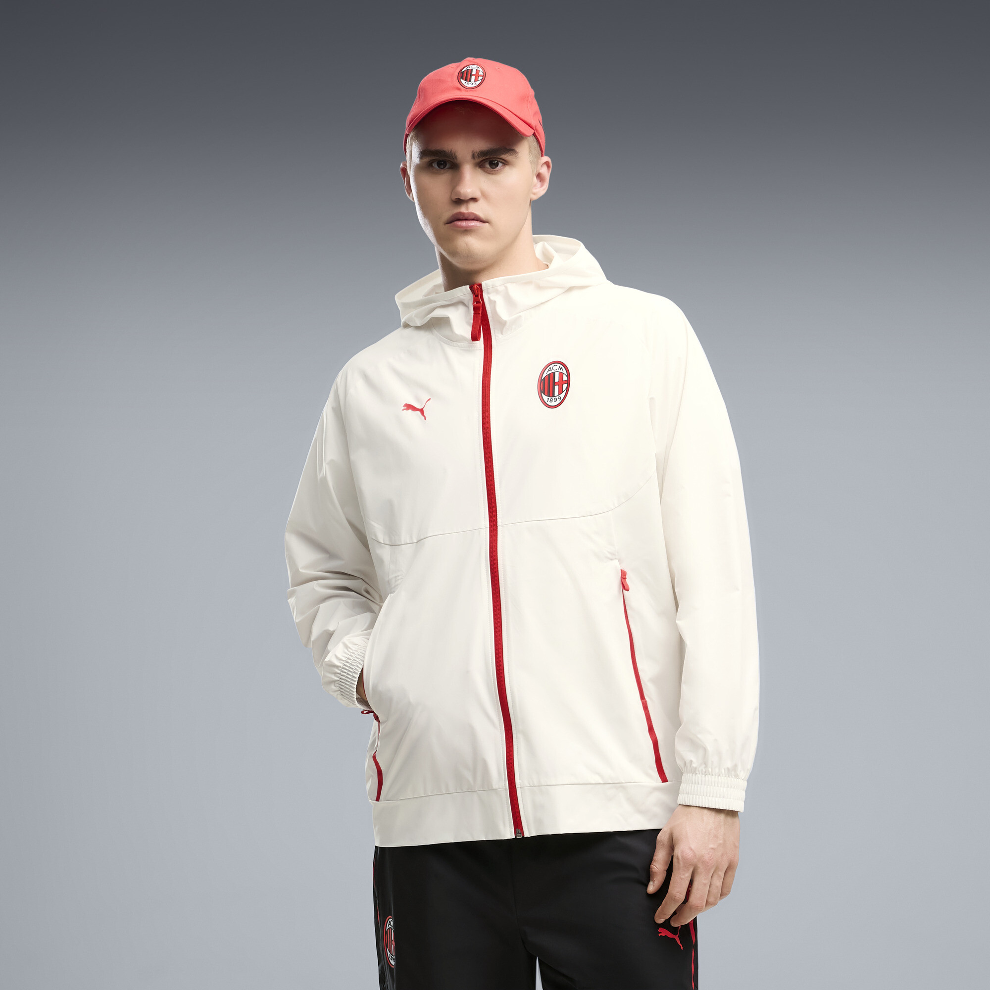 Veste décontractée à zip PUMATECH AC Milan Homme Vêtements - vue 2