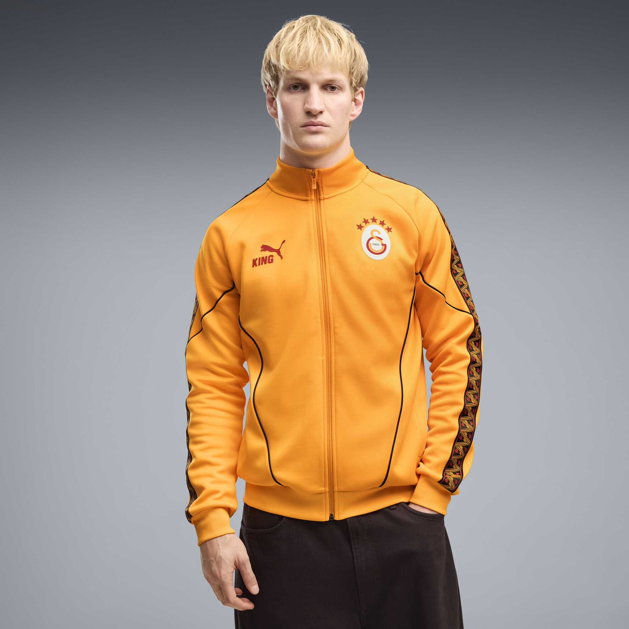 PUMA Galatasaray S.K. KING Full-Zip Anthem Jacke Herren, Kleidung, , XXL