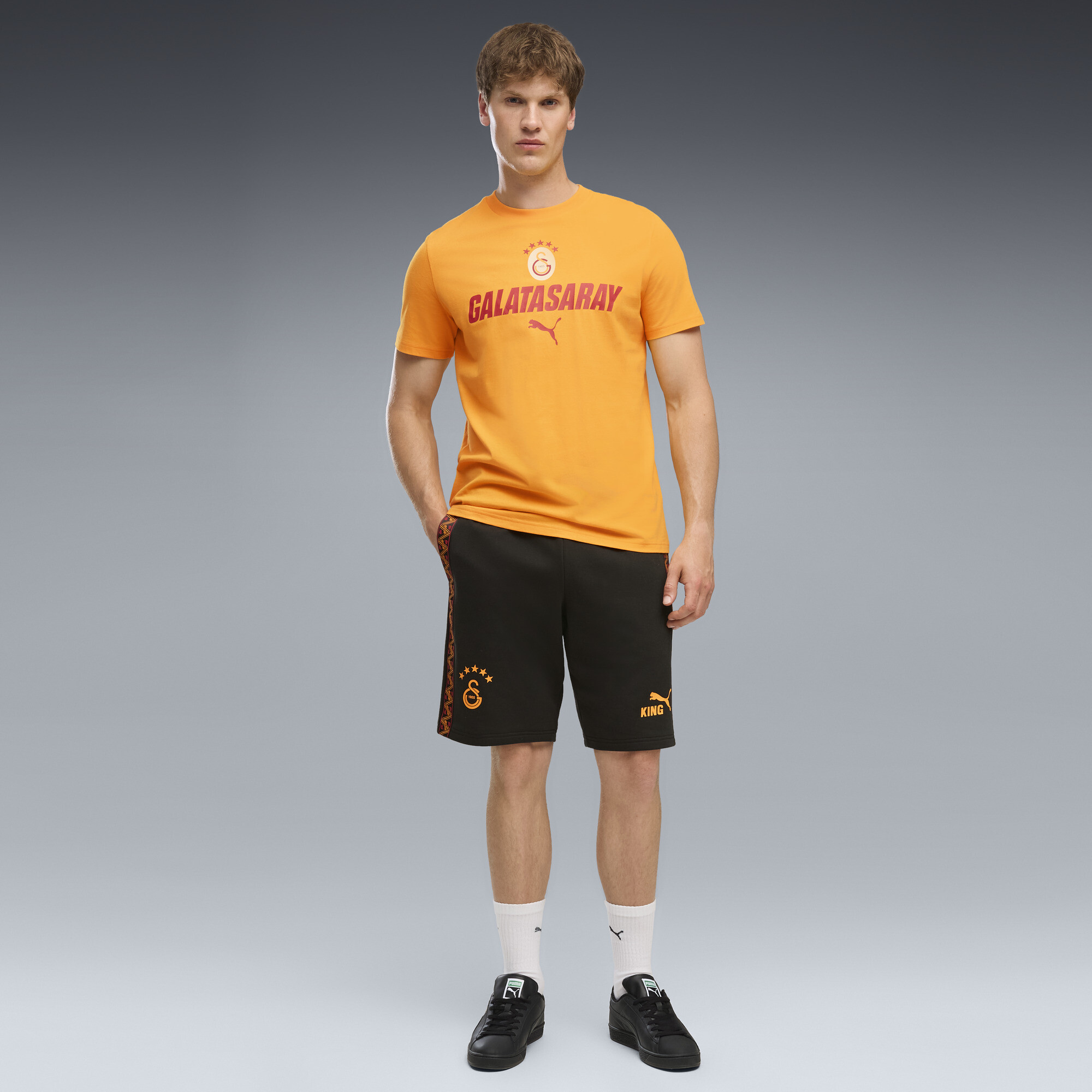 PUMA Galatasaray SK Short KING Homme Vtements Noir XS 45$