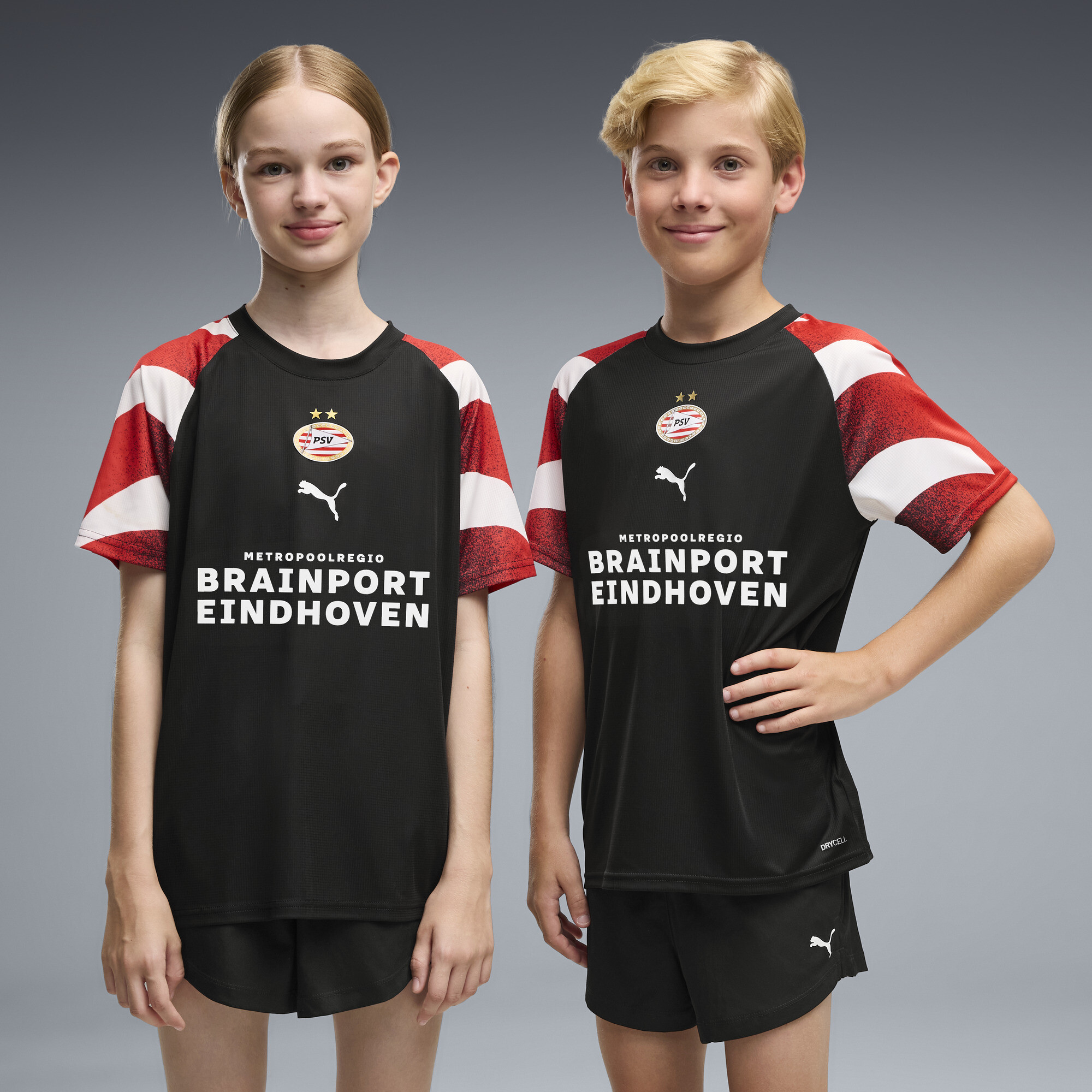 PUMA Maillot dchauffement PSV Eindhoven Enfant et Adolescent Vtements Noir 13-14Y 60 €