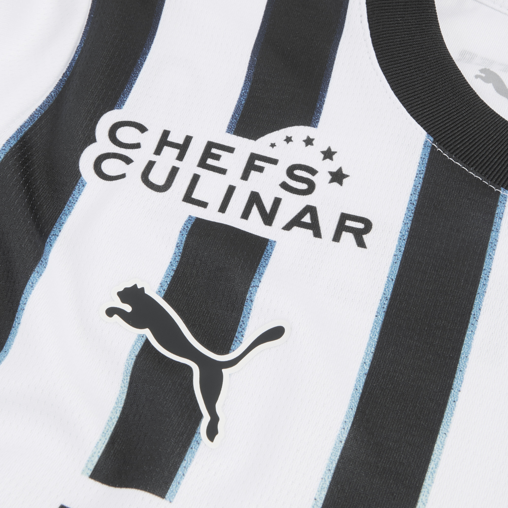 PUMA THW Kiel 25/26 thuisshirt, Zwart/Wit, Maat 4-5Y thumbnail 2