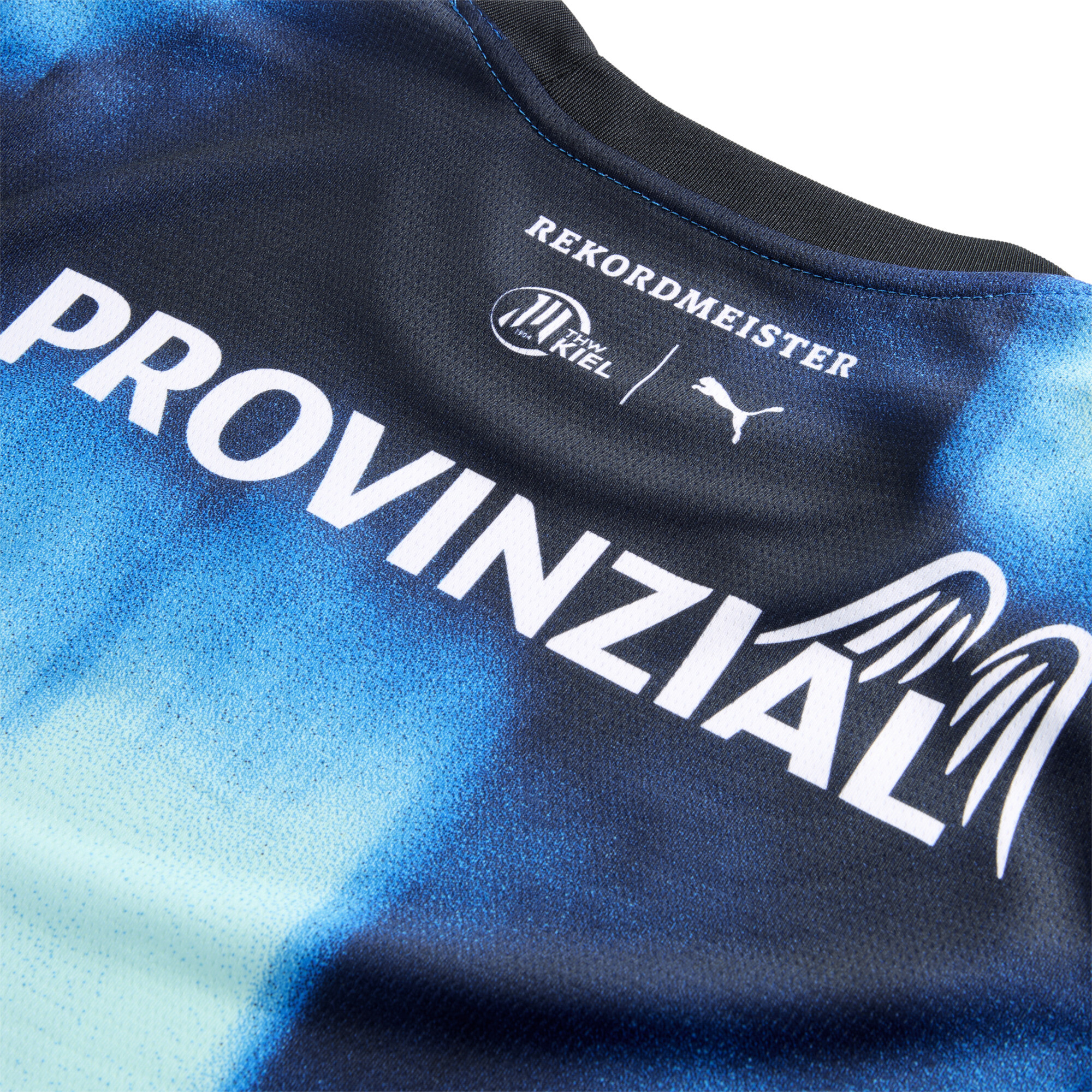 PUMA THW Kiel 25/26 uitshirt, Blauw, Maat 9-10Y thumbnail 3